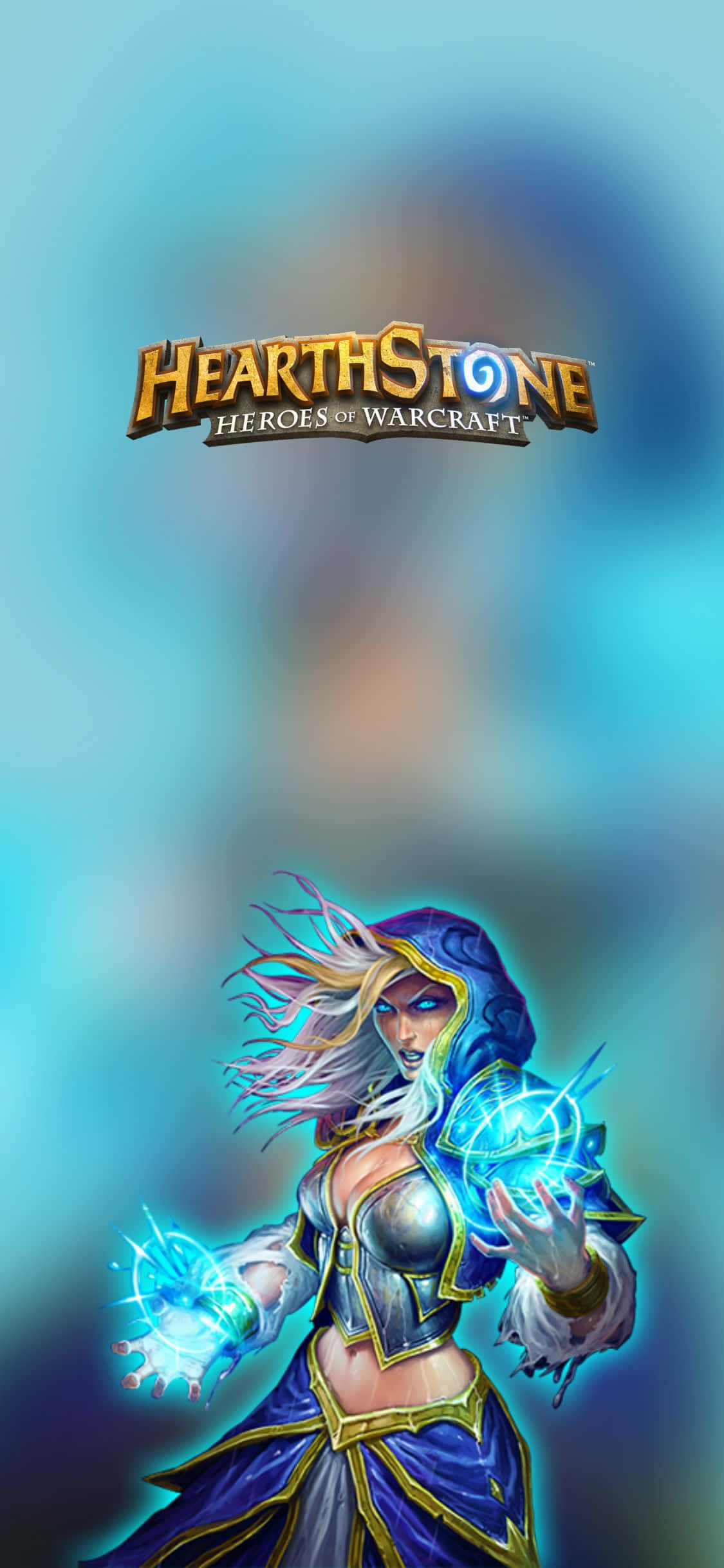 Hình nền Jaina Proudmoore iPhone XS Hearthstone Hình nền