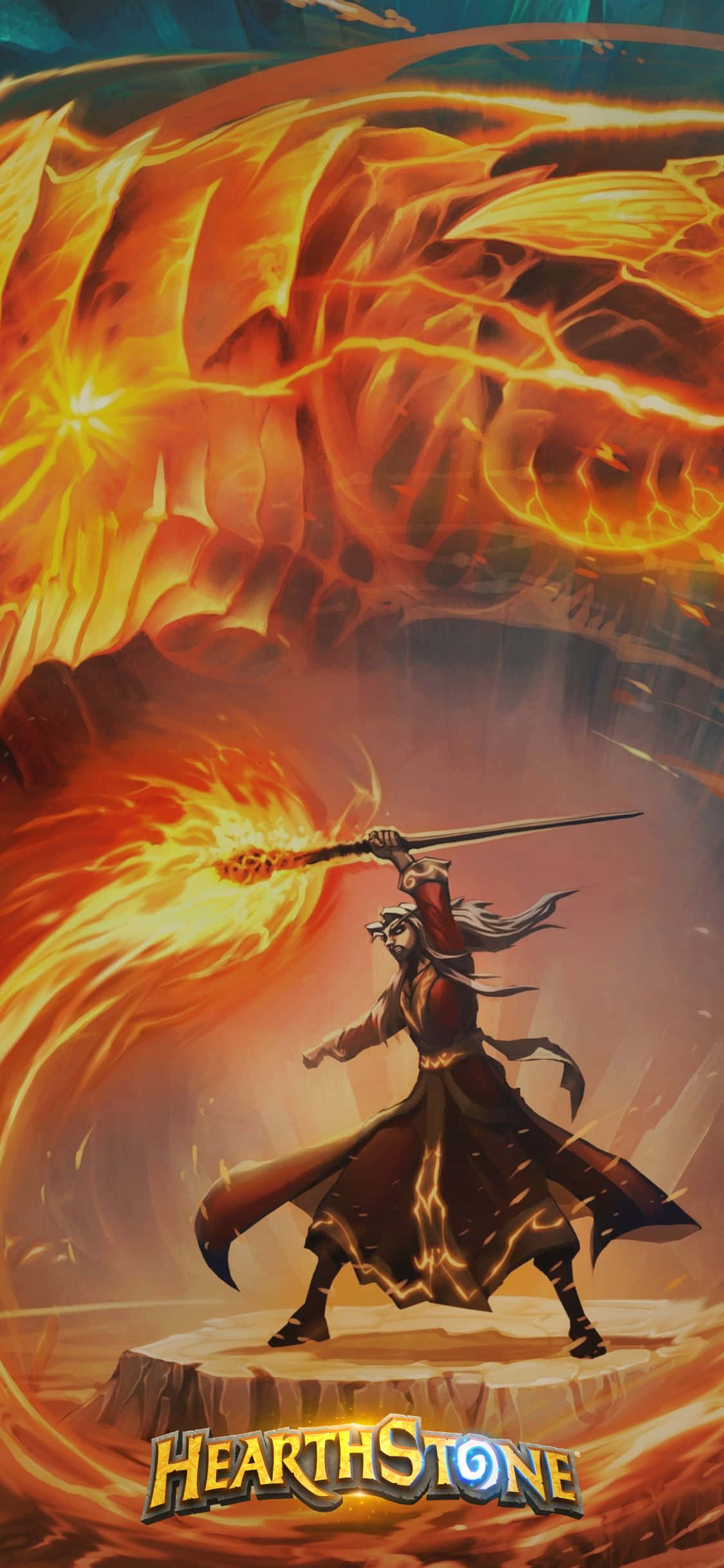 Nền iPhone XS Hơi Thở Rồng Hearthstone Hình nền