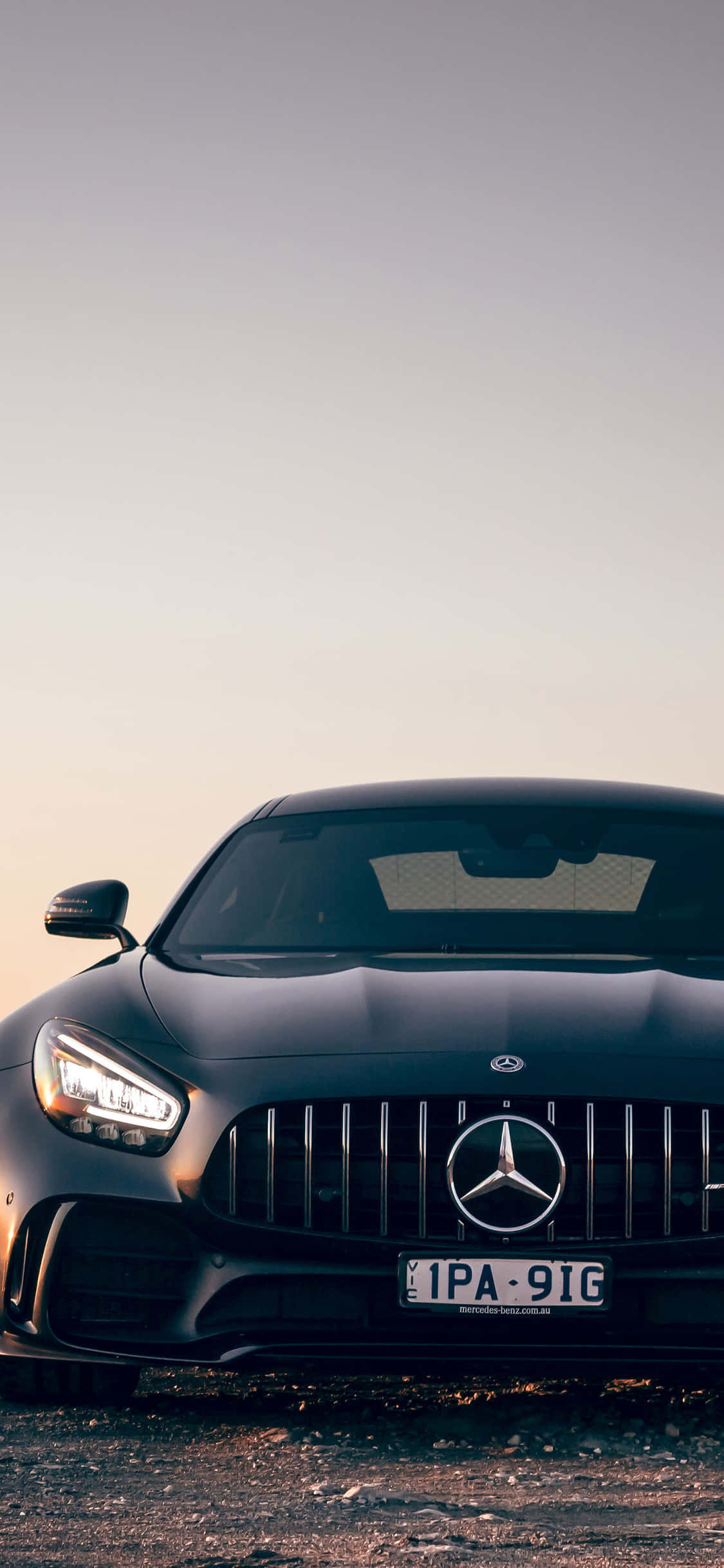 Nền iPhone Xs Mercedes Amg Màu Đen Hình nền