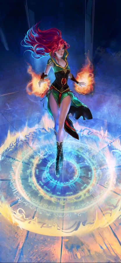Nền iPhone Xs Runescape Ariane The Sorceress Hình nền