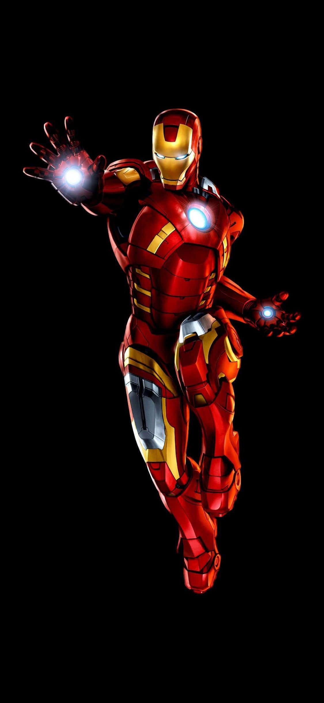 Nền Iron Man iPhone X Chĩa Súng Blaster Hình nền