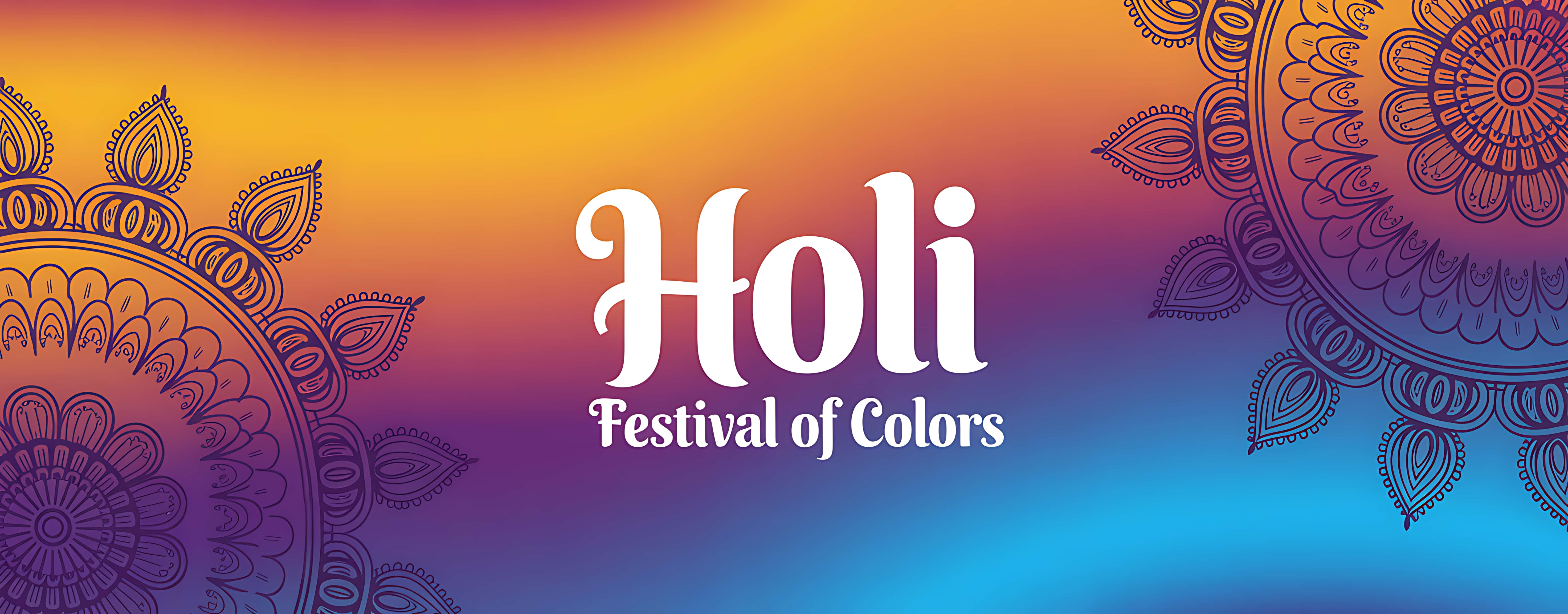 Nền lễ hội màu sắc Holi rực rỡ Hình nền