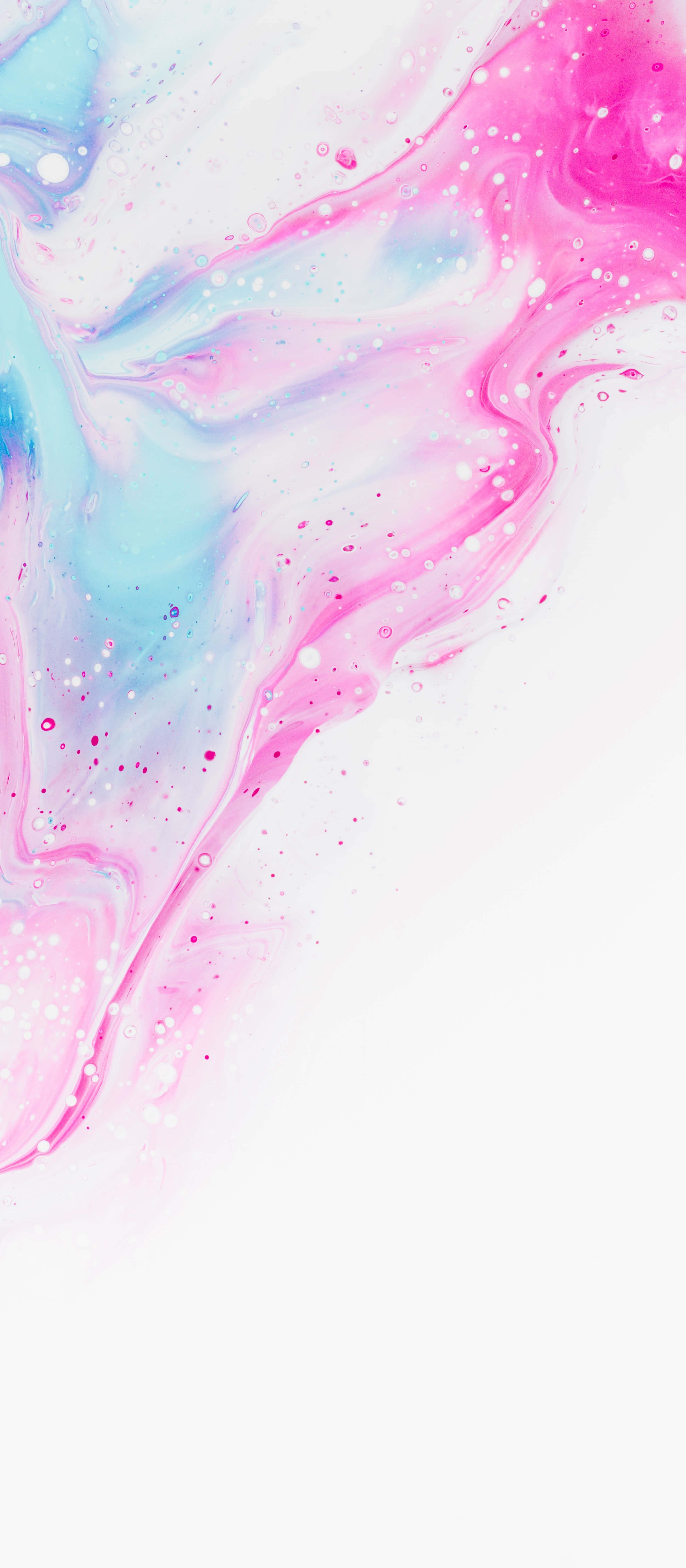 Nền Marble iPhone X hồng và xanh Hình nền