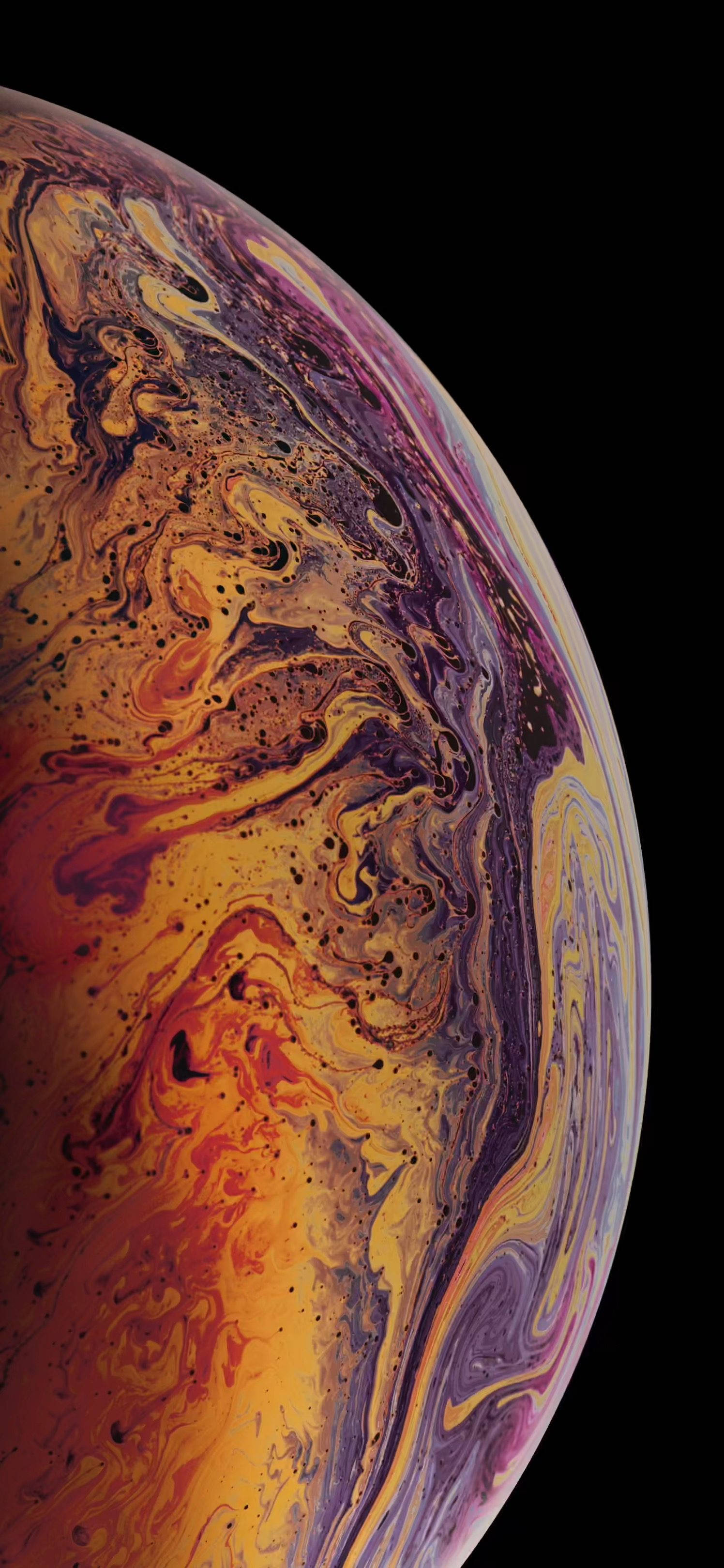 Nền Màu Sặc Sỡ và Trừu Tượng Trên Màn Hình iPhone XS Hình nền