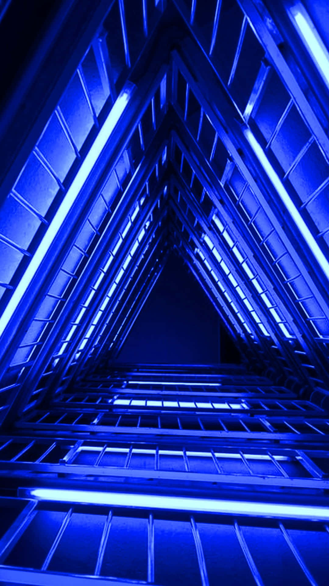 Nền Neon Xanh Dương Đậm Nổi Bật Hình nền