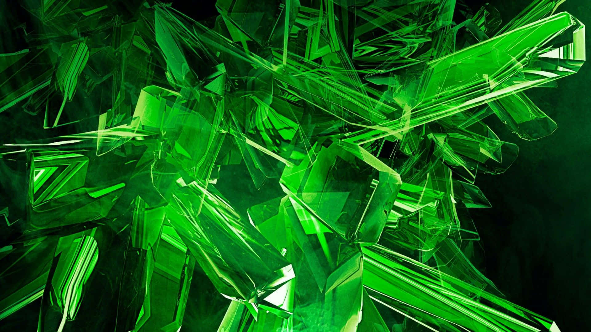 Nền Neon Xanh Tươi Sáng Đầy Sức Sống Hình nền