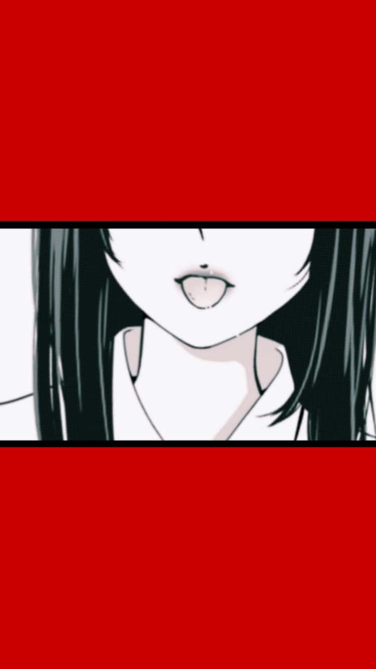 Nền đỏ Kakegurui Anime Aesthetic Hình nền