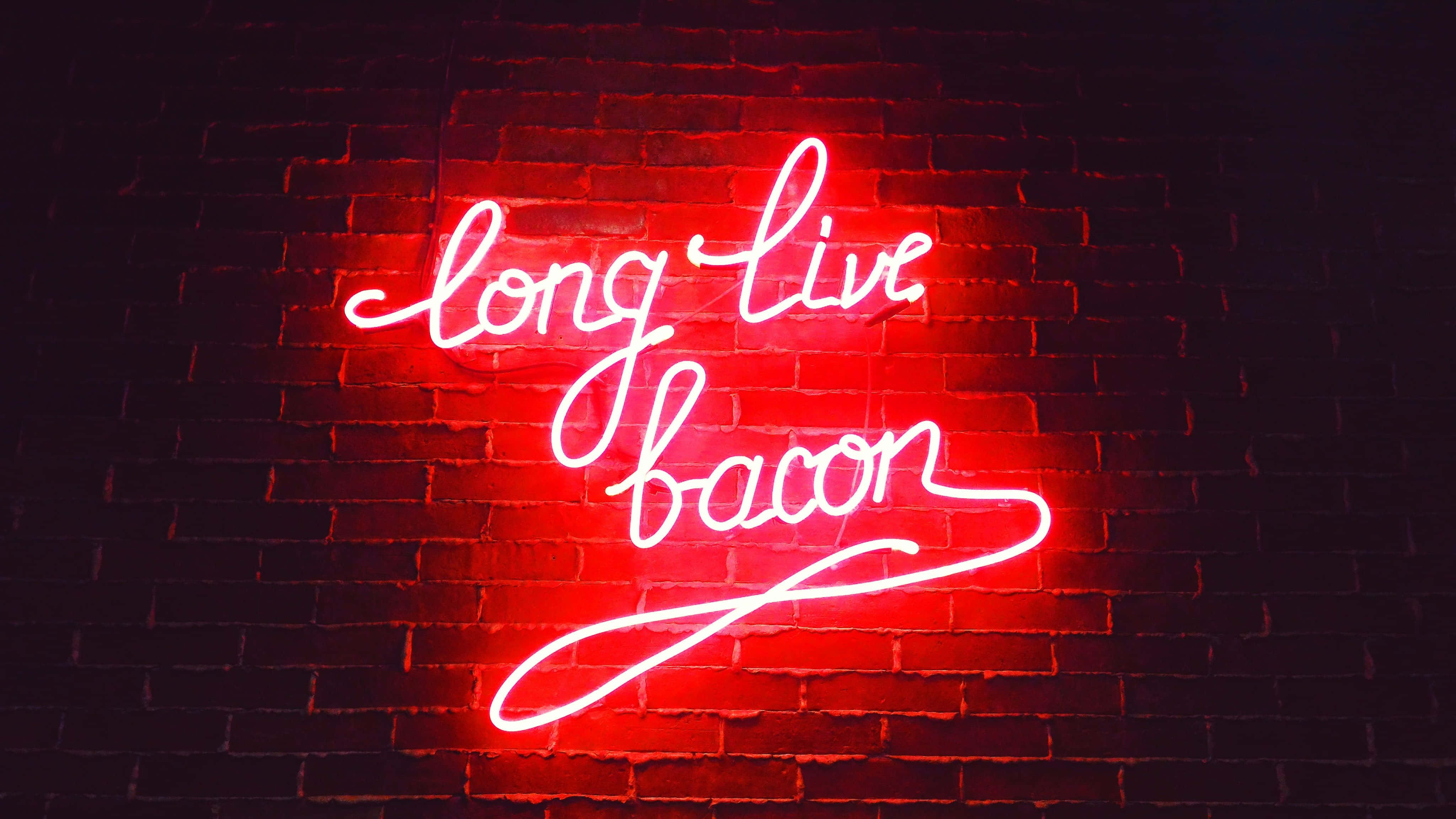 Nền Đỏ Neon Rực Rỡ Hình nền