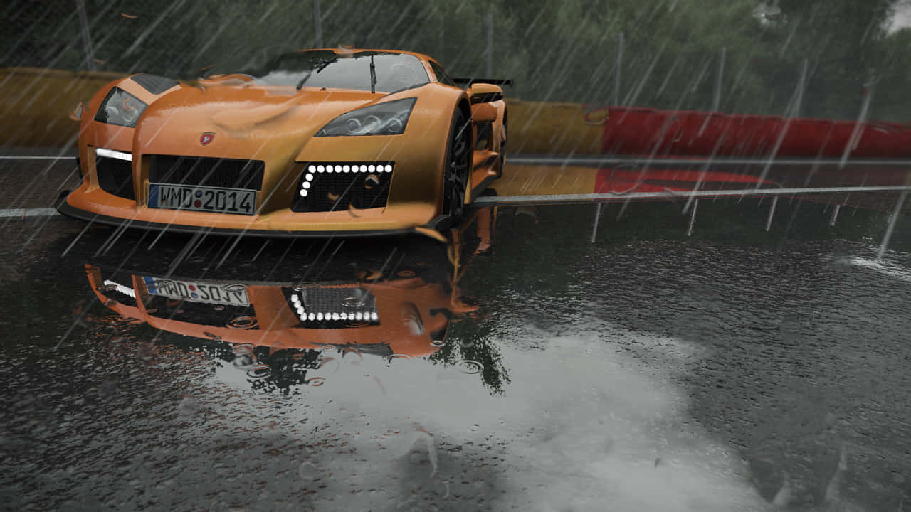 Nền Orange Car 720p Project Cars Hình nền