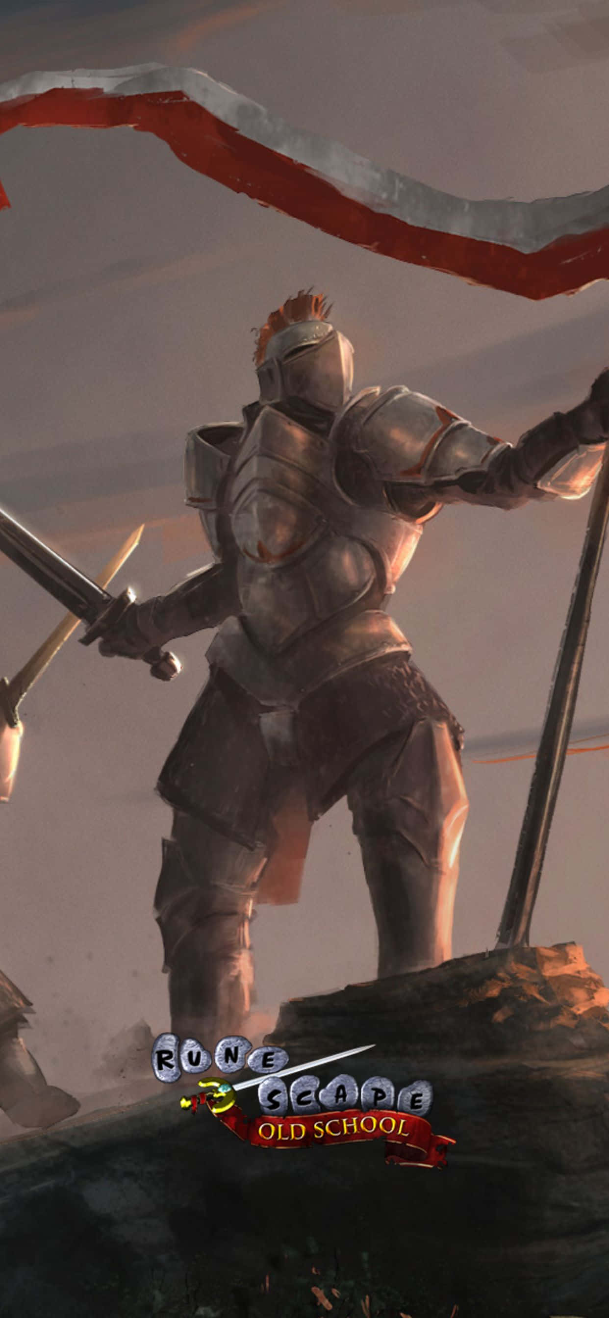 Nền Portrait Warrior iPhone Xs Max Runescape Oldschool Hình nền