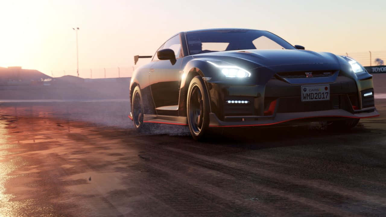Nền Project Cars 720p Đèn Pha Trắng Hình nền