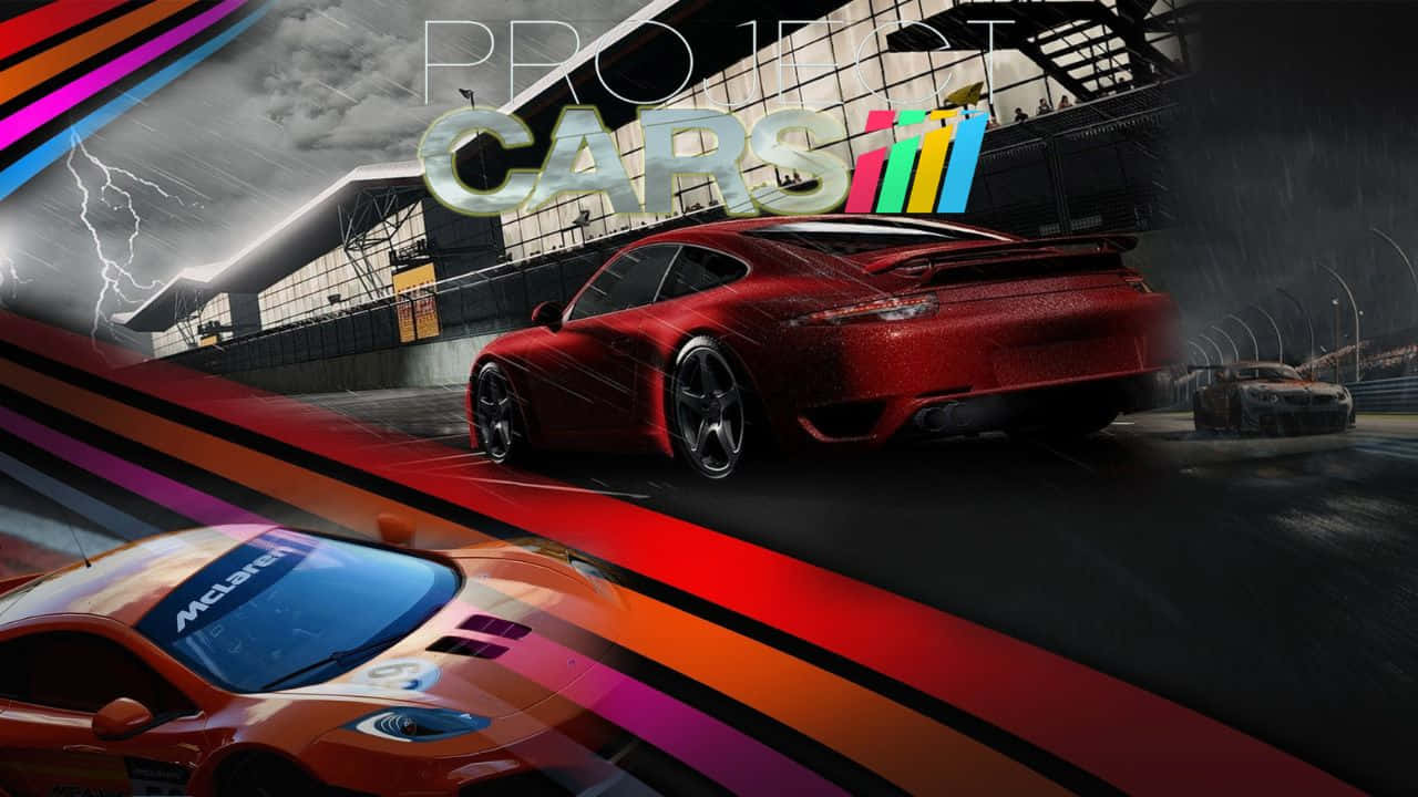 Nền Project Cars 720p Với Đường Kẻ Hình nền