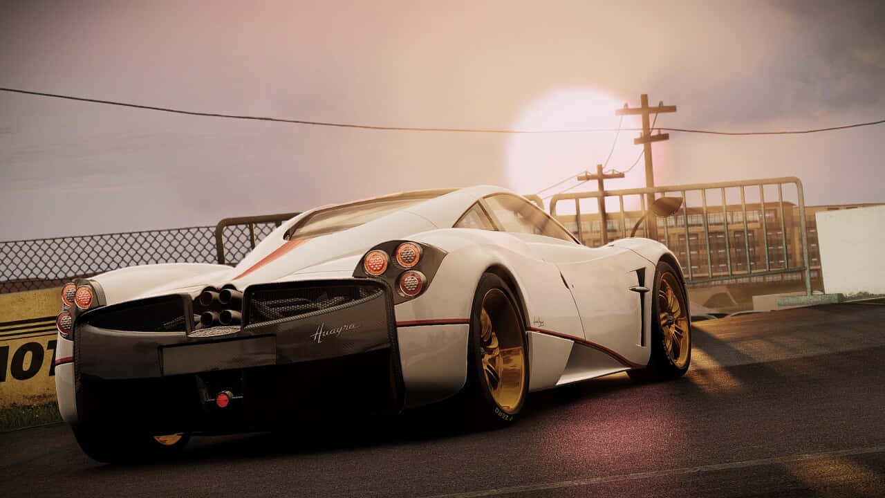 Nền Project Cars 720p Mặt Trời Trắng Hình nền