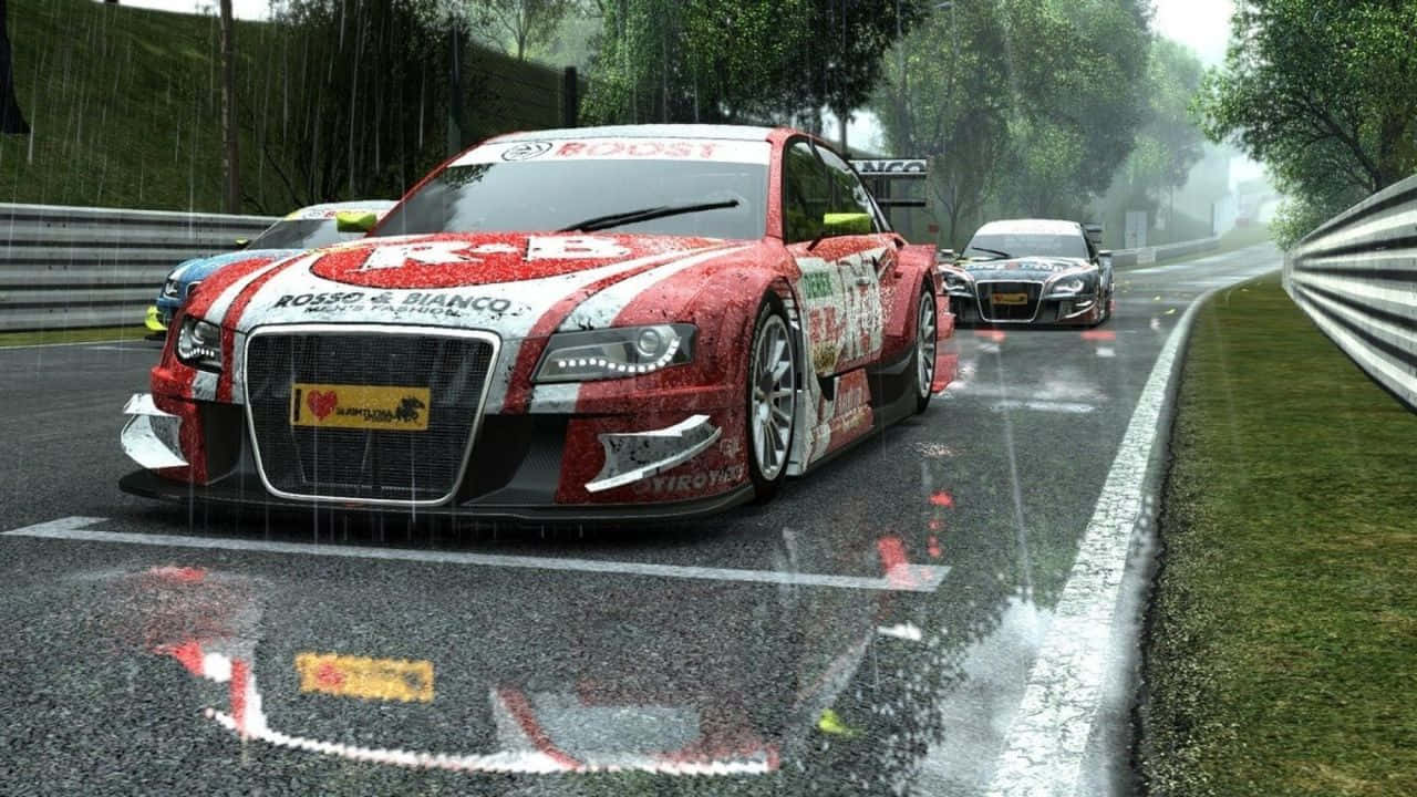Nền Project Cars 720p Đỏ Đen Hình nền