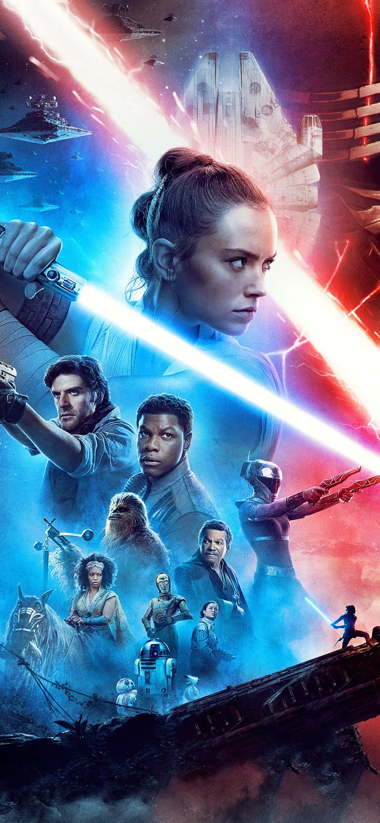 Nền Rey Và Đồng Đội Trong Star Wars Hình nền