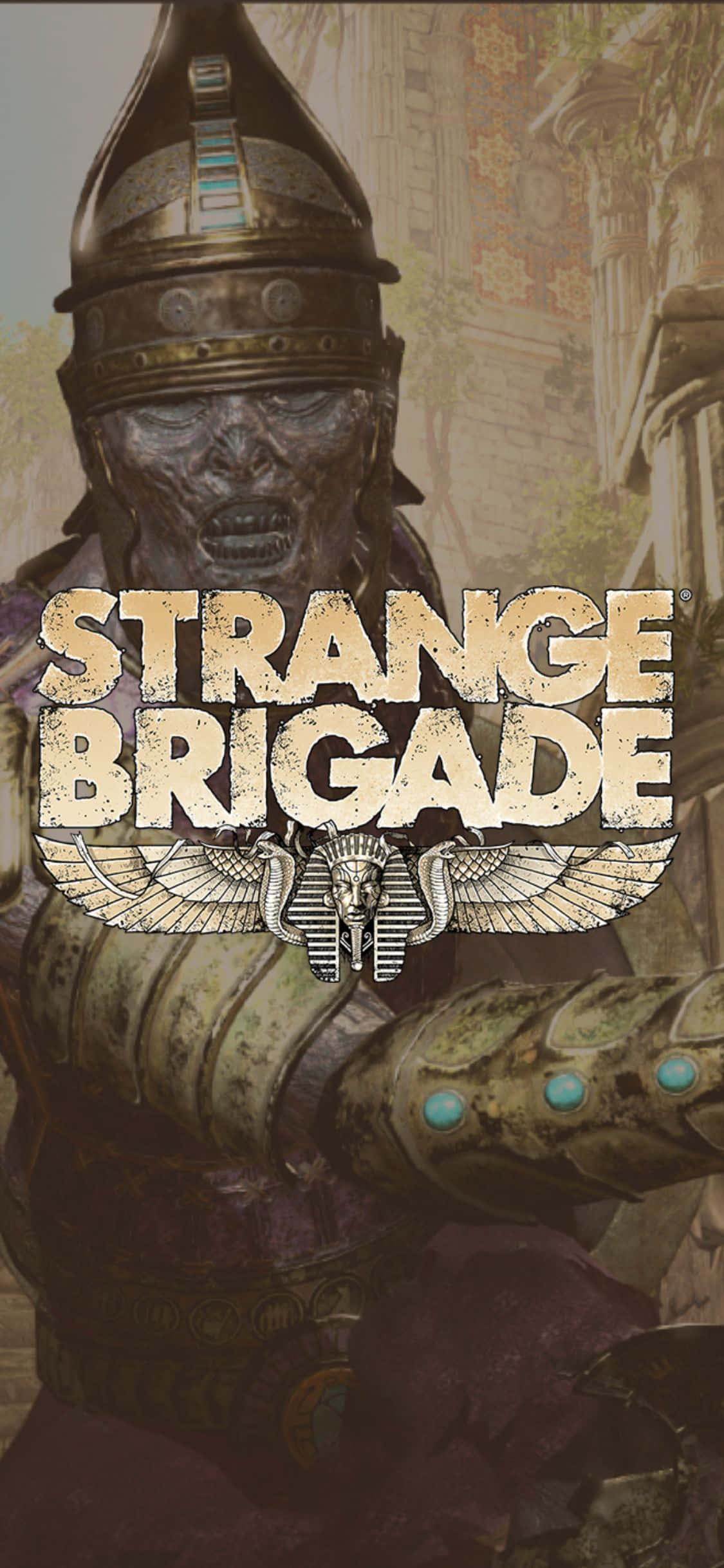 Nền Strange Brigade iPhone X Hình Nền Xương Skeleton Mặc Giáp Hình nền