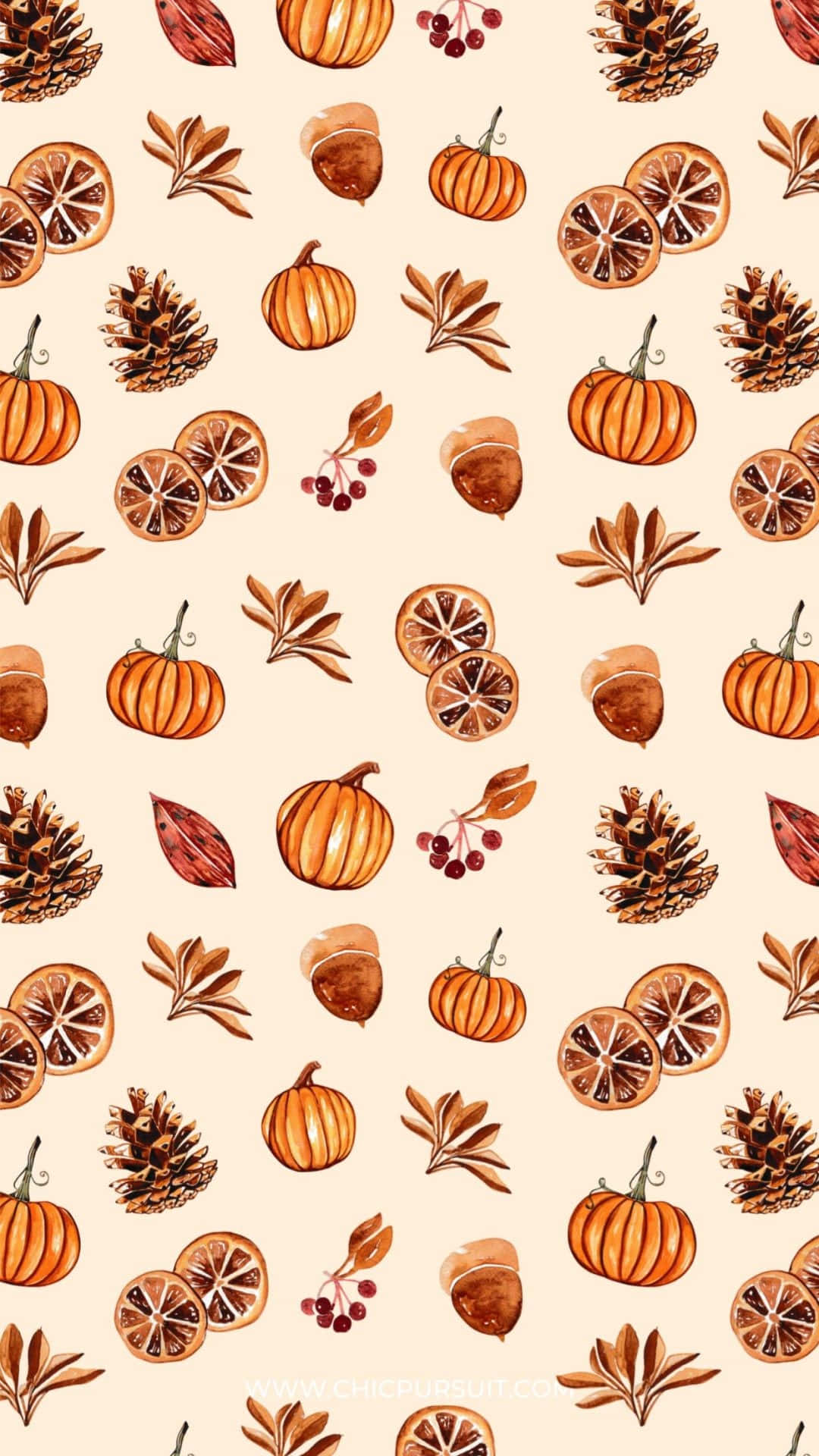 Nền Thanksgiving dễ thương Hình nền