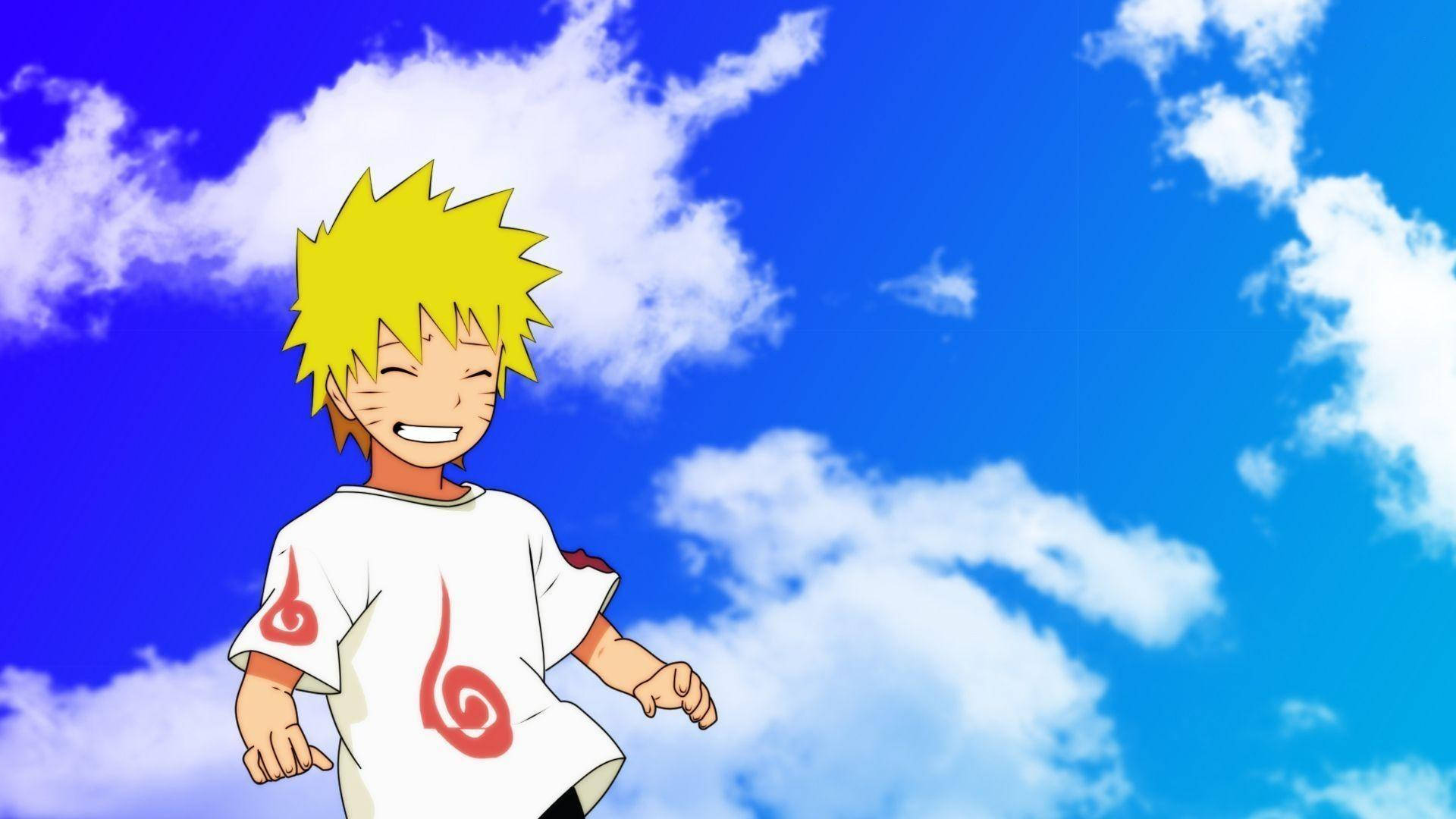 Nền trời Naruto dễ thương Hình nền