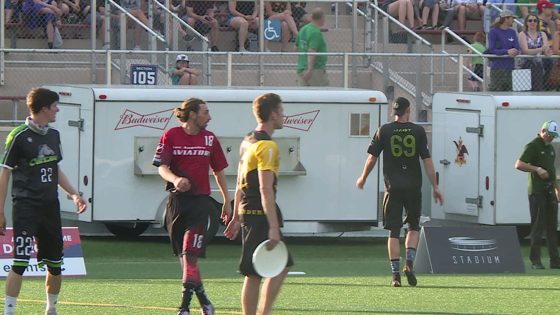 Nền Ultimate Frisbee AUDL 1920x1080 Các Cầu Thủ All Star Hình nền