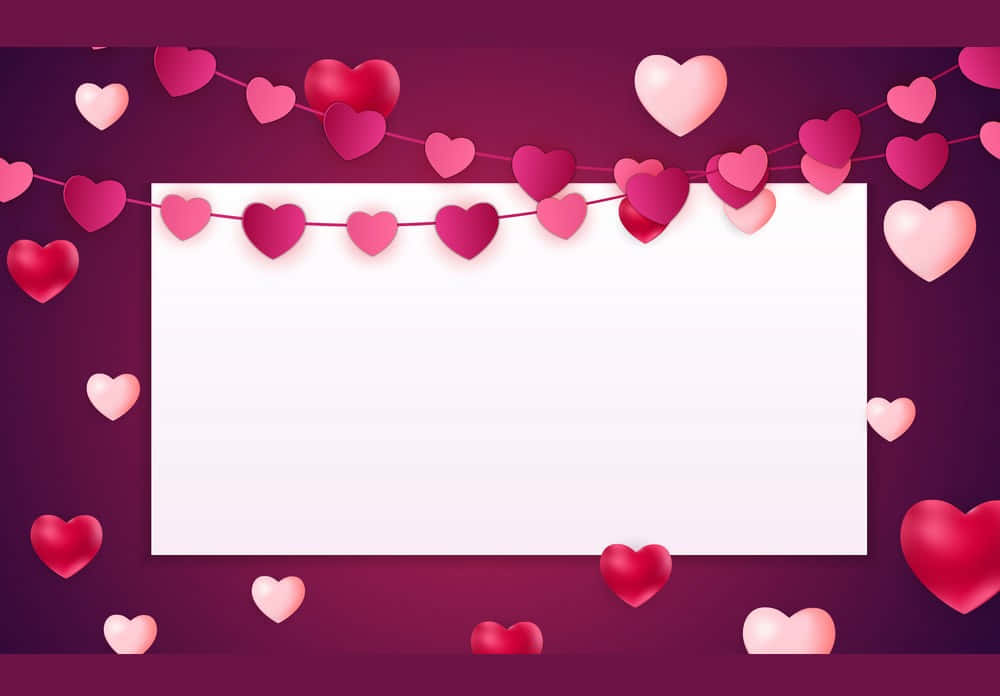 Nền Valentine Màu Tím Nghệ Thuật Số Hình nền