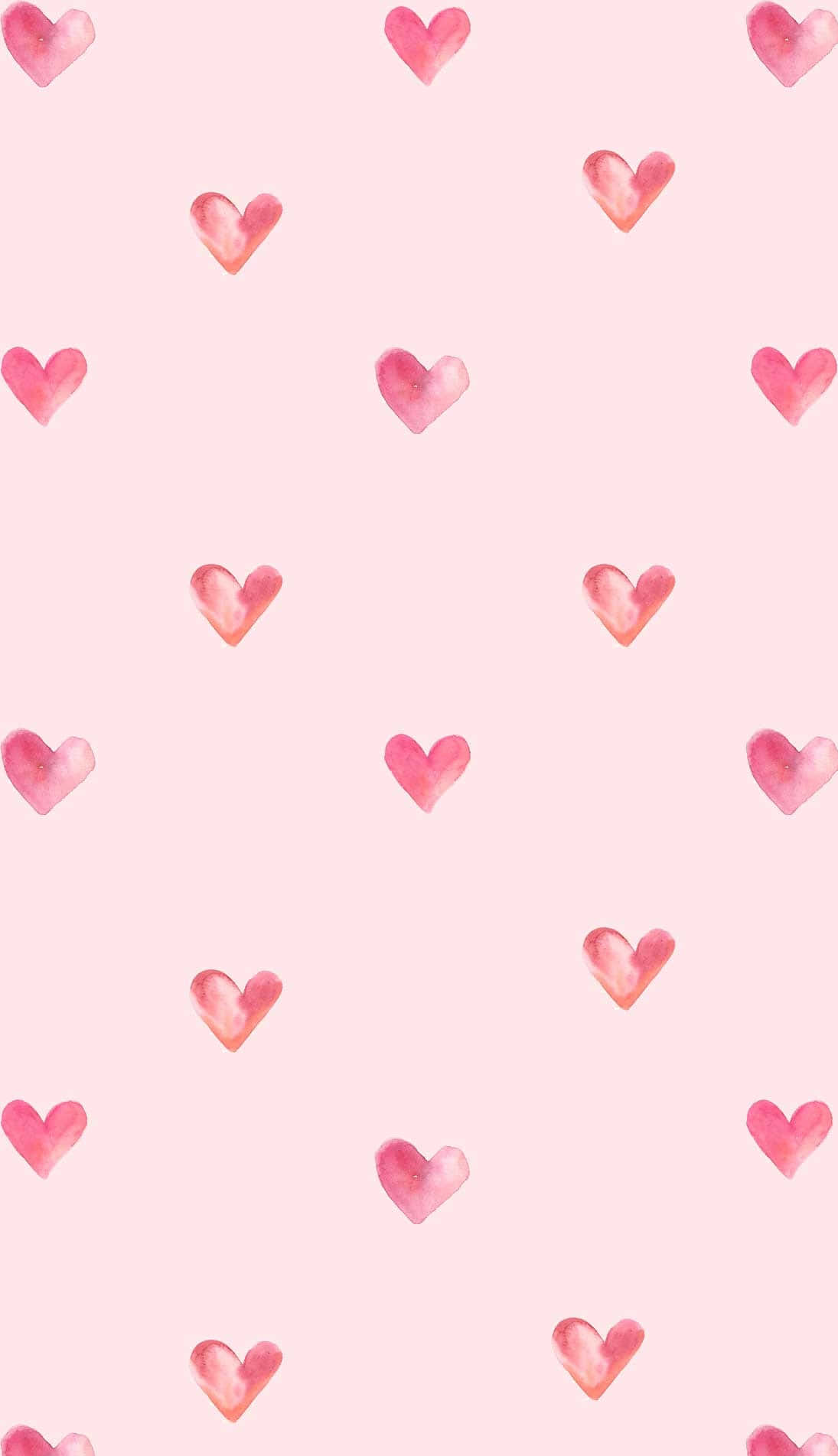 Nền Valentine Trái Tim Hồng Thẩm Mỹ Hình nền