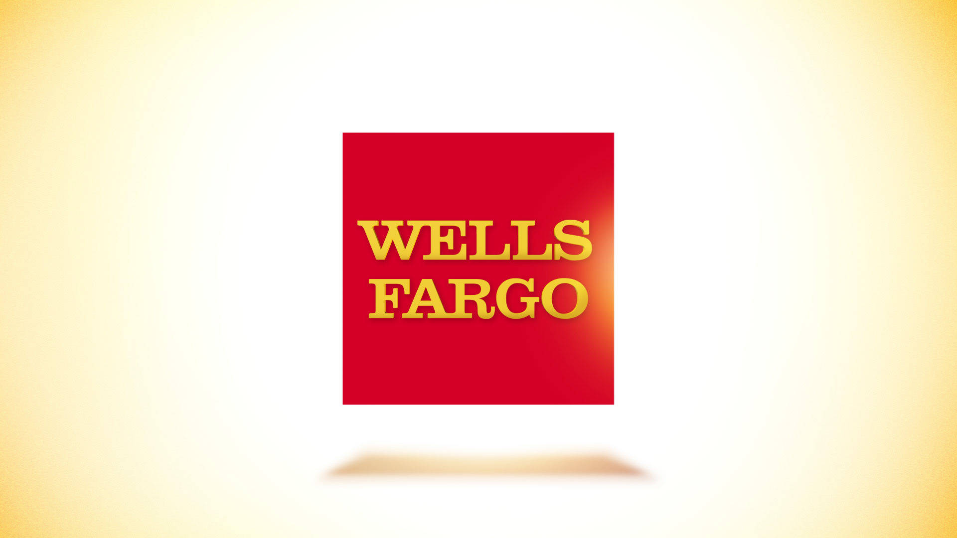 Nền Vàng Gradient Đơn Giản Wells Fargo Hình nền