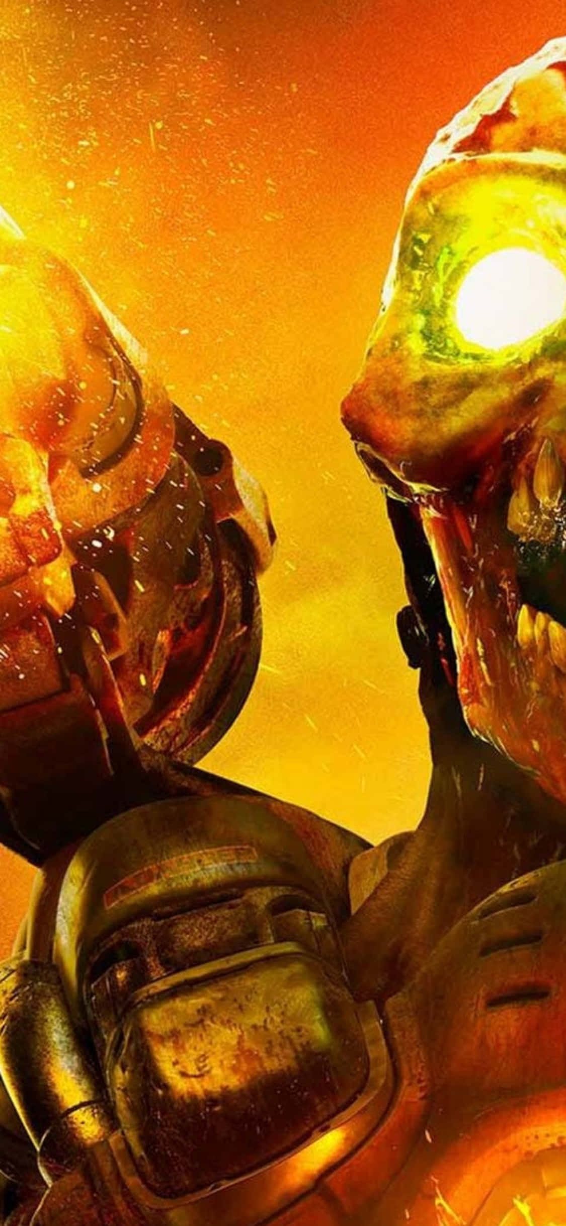 Nền Vũ Khí Tên Lửa iPhone Xs Doom Hình nền