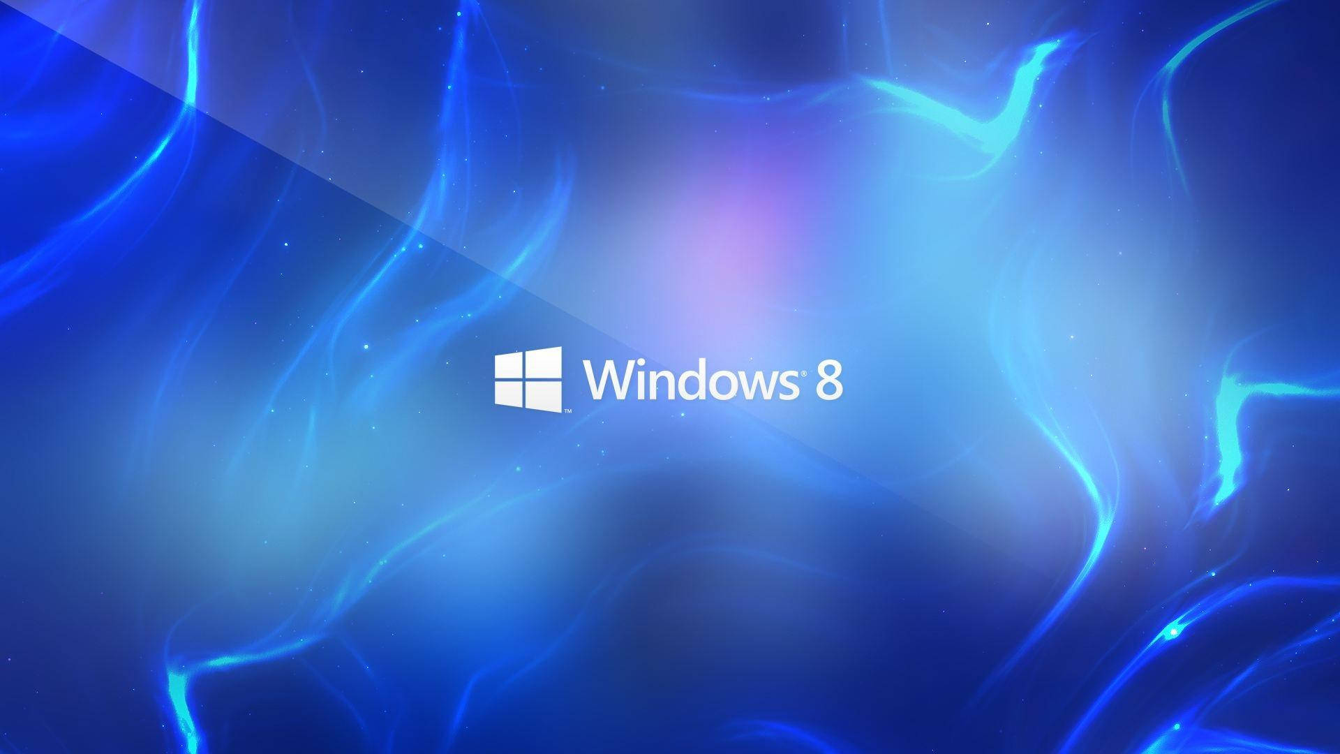 Nền Windows 8 với Đường Phát Sáng Trừu Tượng Hình nền
