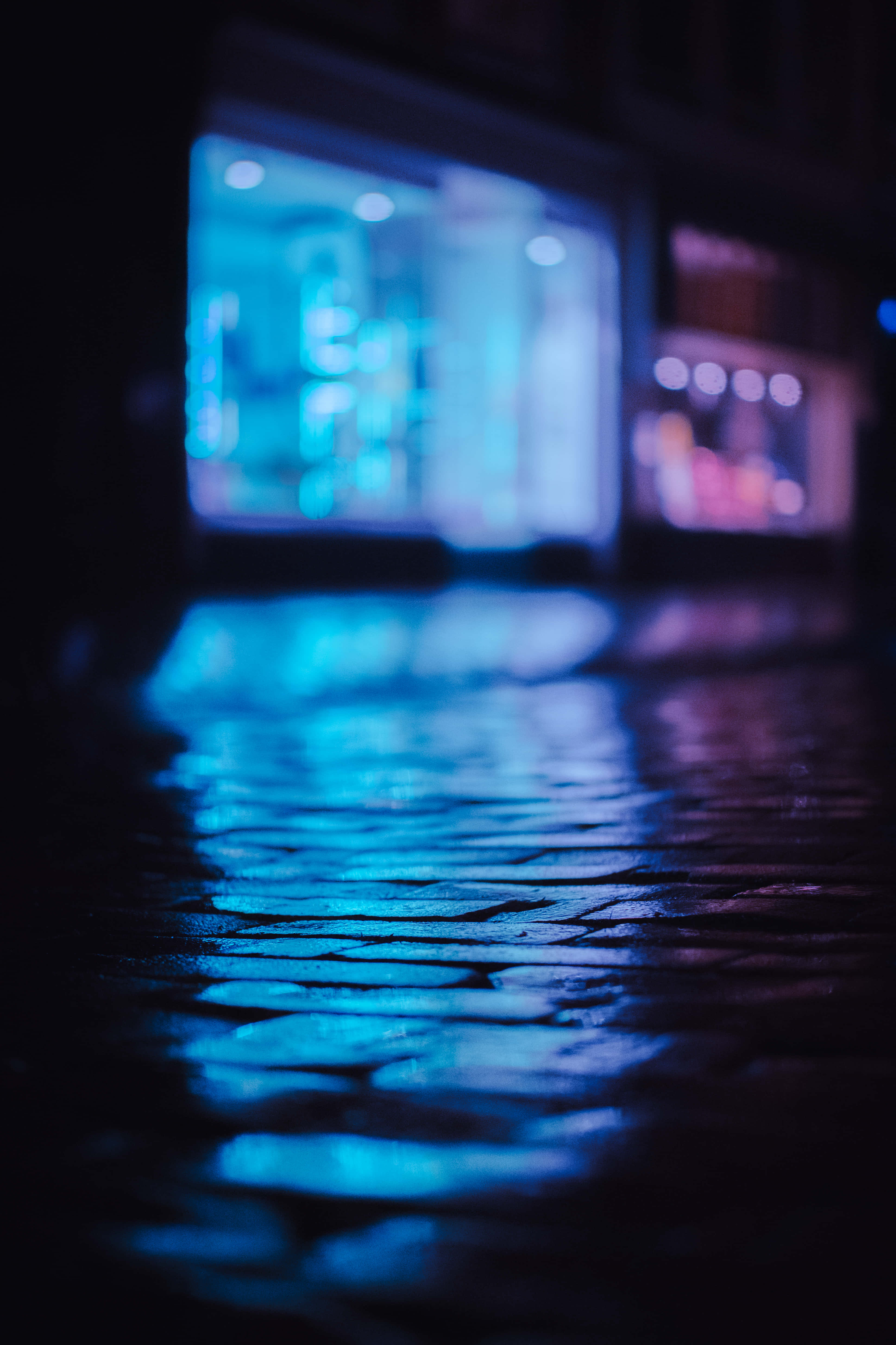 Nền Xanh Neon Rực Rỡ Hình nền