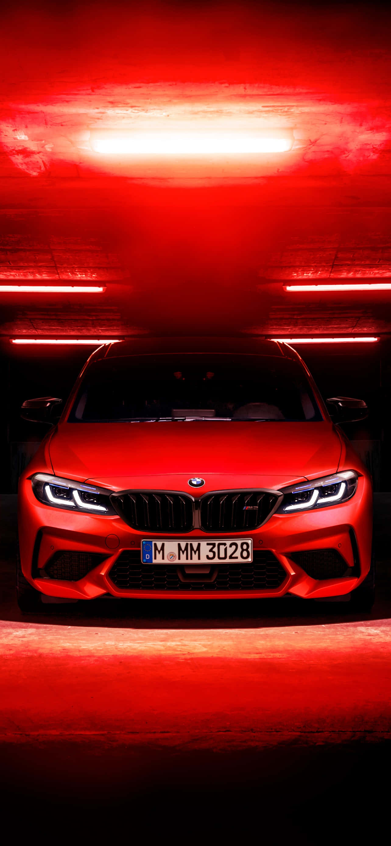 Nền Xe BMW Màu Đỏ Rực Rỡ Hình nền