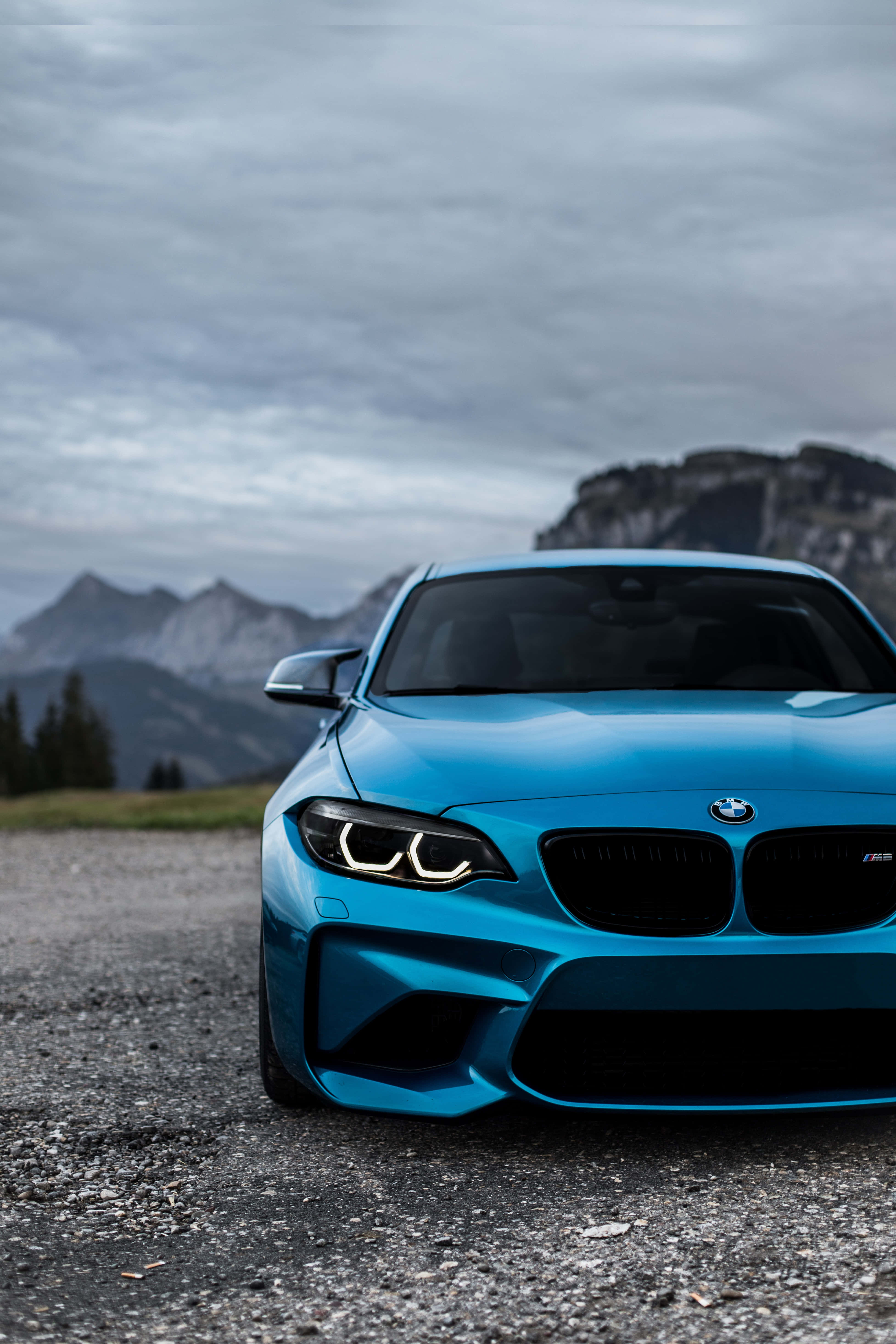 Nền xe BMW màu xanh Hình nền