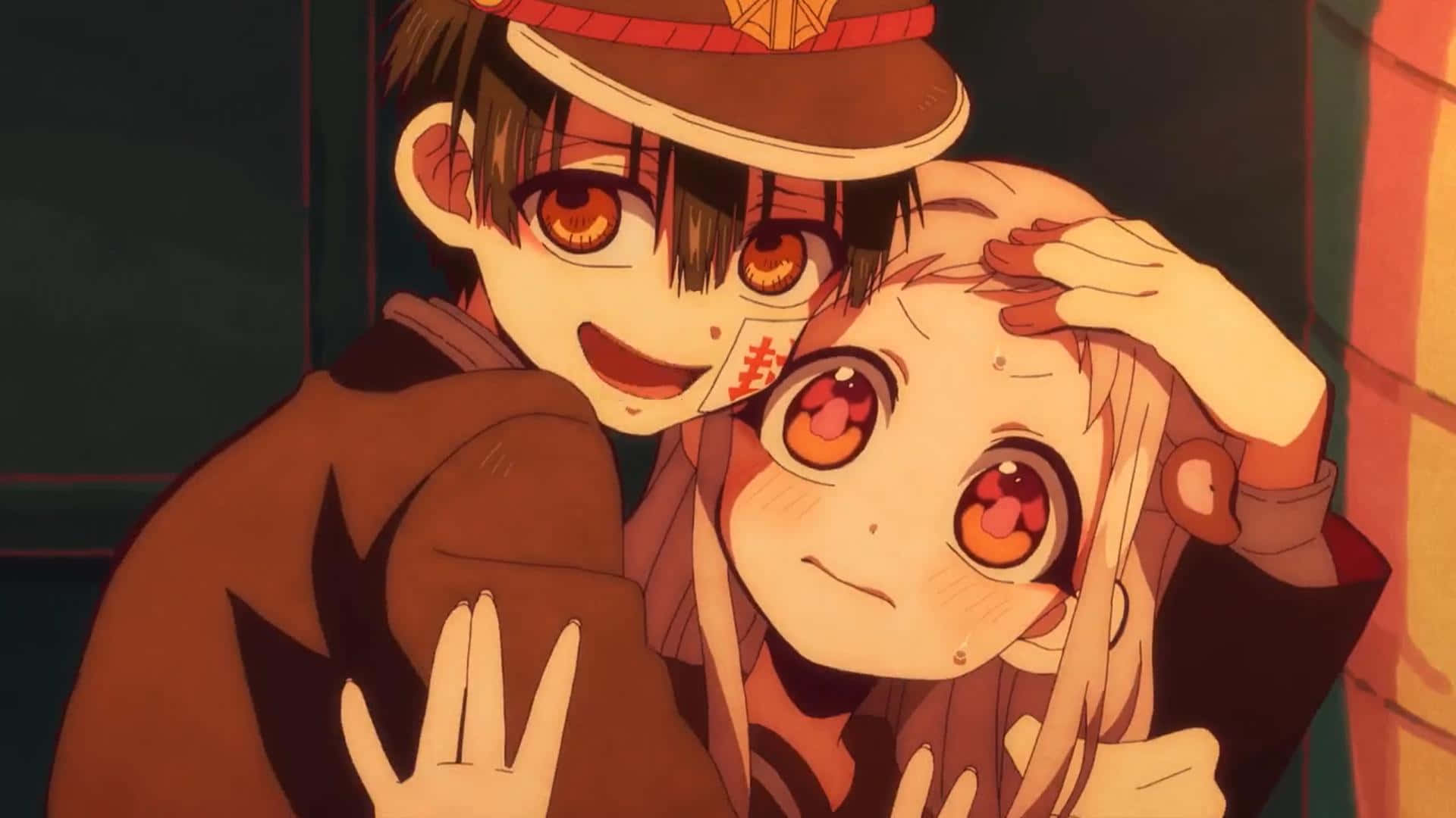 Nene ôm Hanako Kun Ảnh đại diện Hình nền