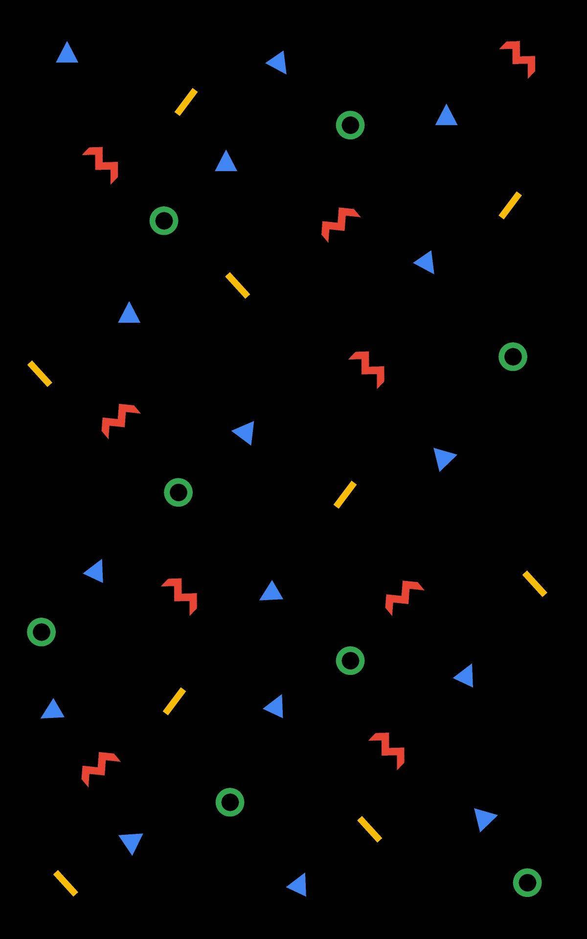 Neon Shape Pattern Hình nền