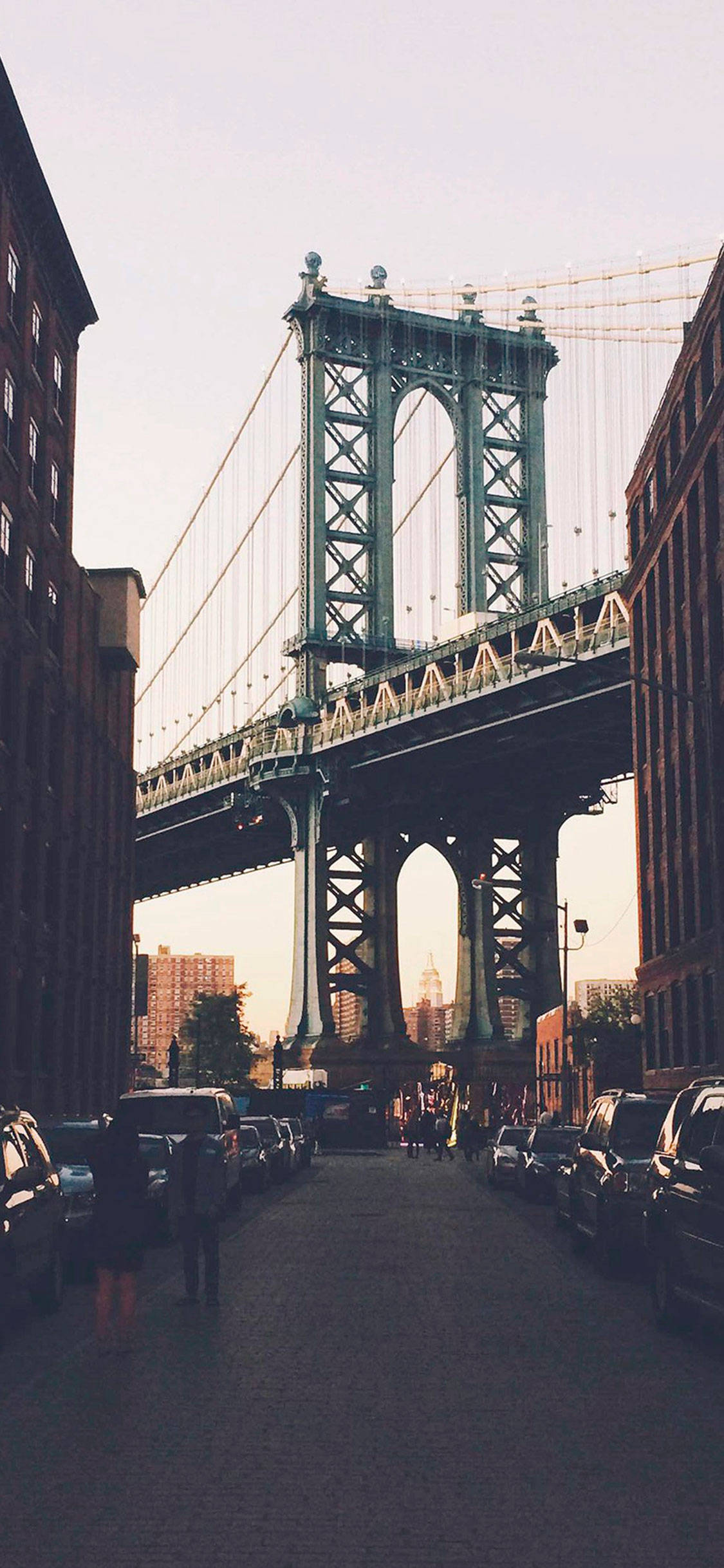 New York HD iPhone Cầu Manhattan Hình nền