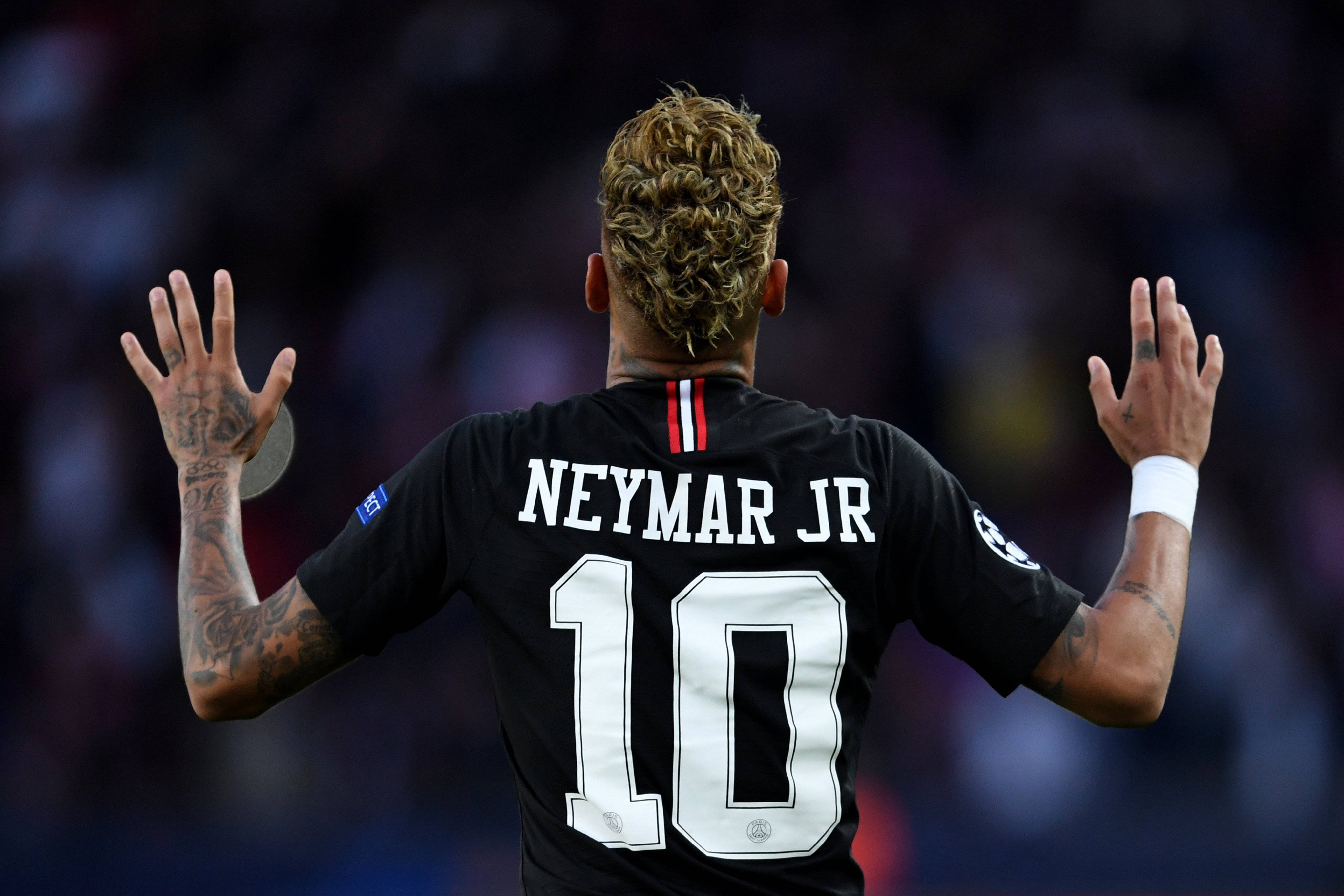 Neymar Jr giơ tay phong cách Hình nền