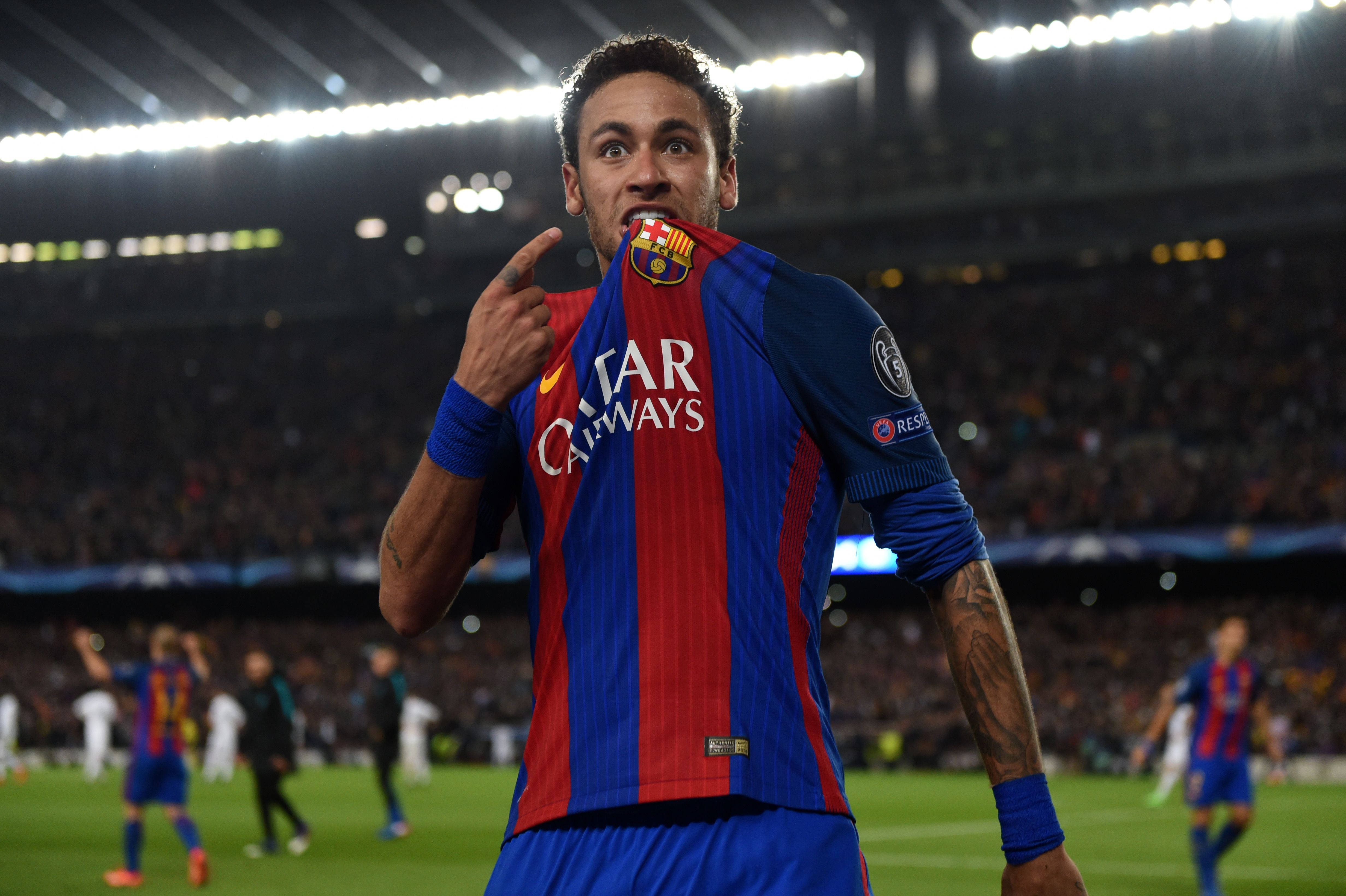 Neymar Jr khoe áo đấu phong cách Hình nền