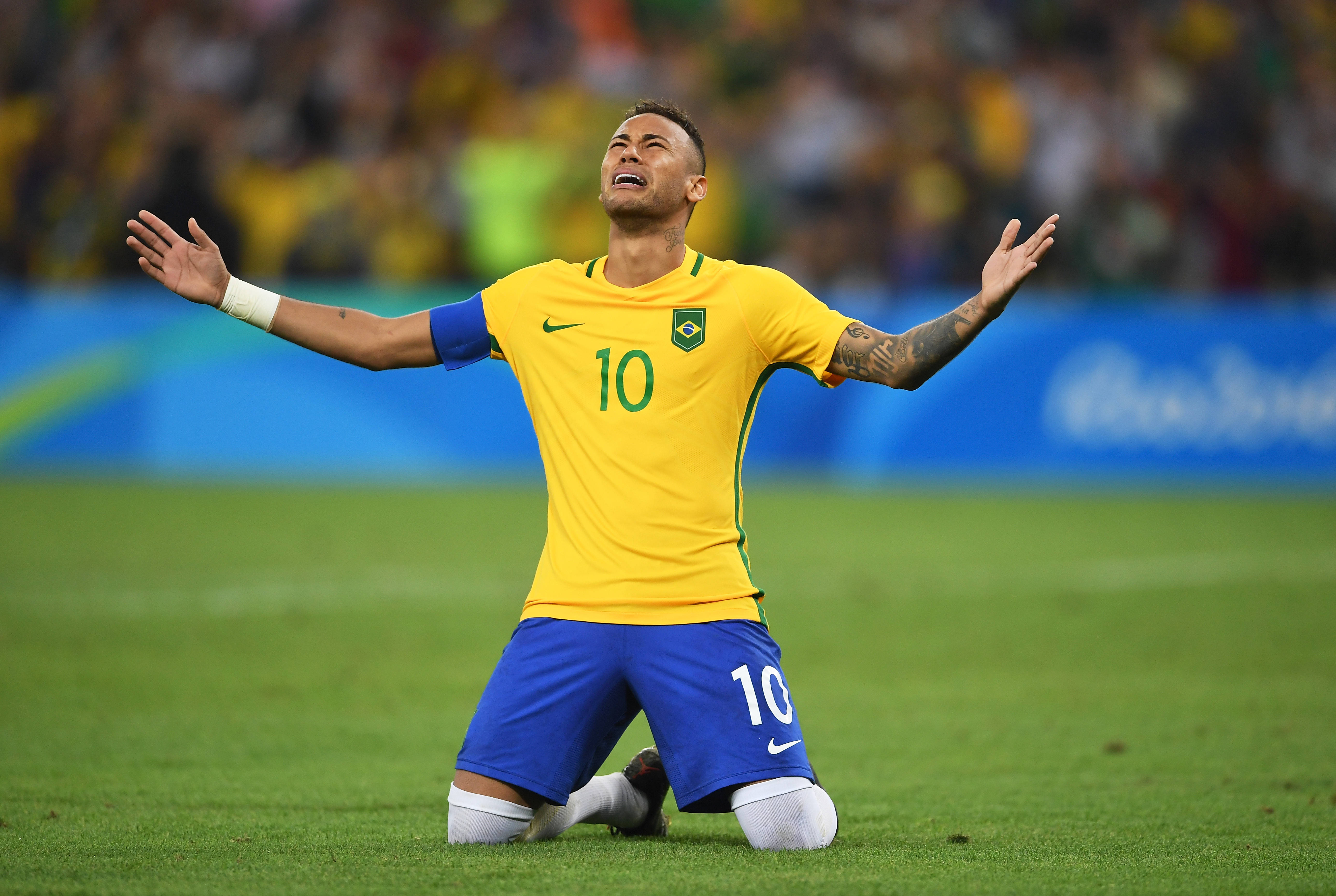 Neymar Jr quỳ gối phong cách Hình nền