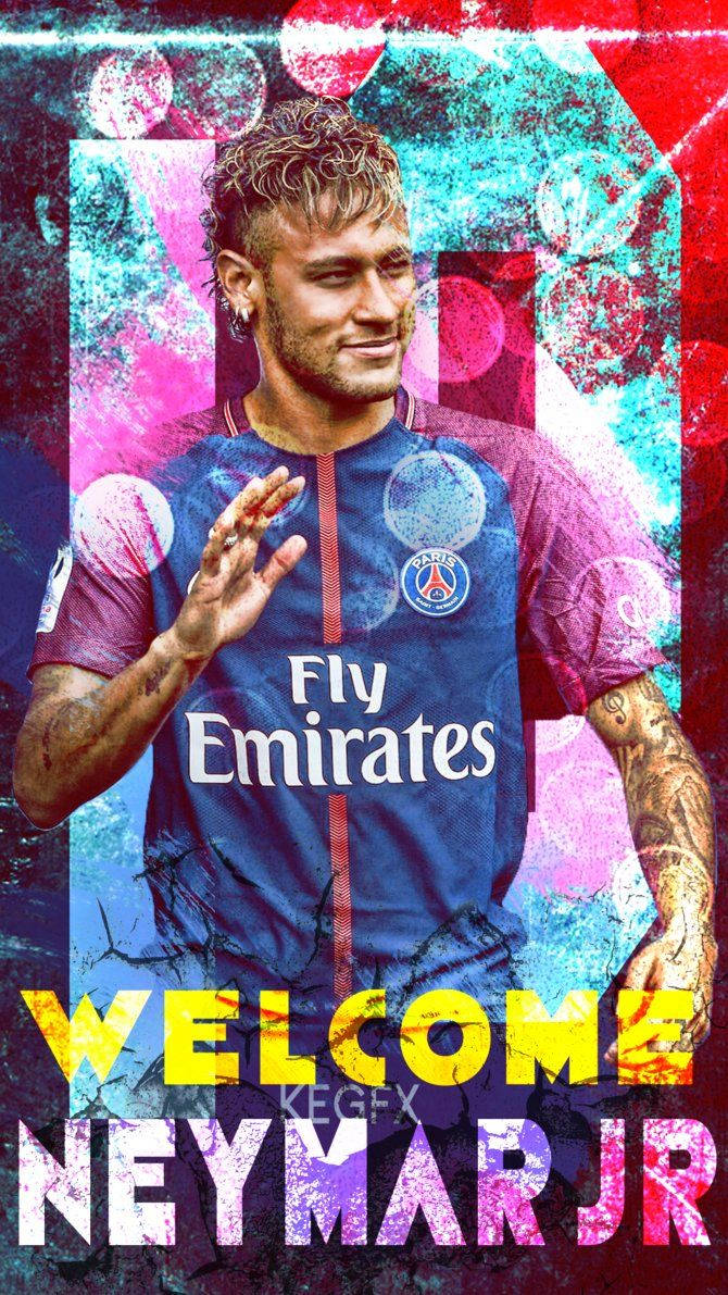 Neymar Jr thể hiện phong cách nổi tiếng của mình Hình nền