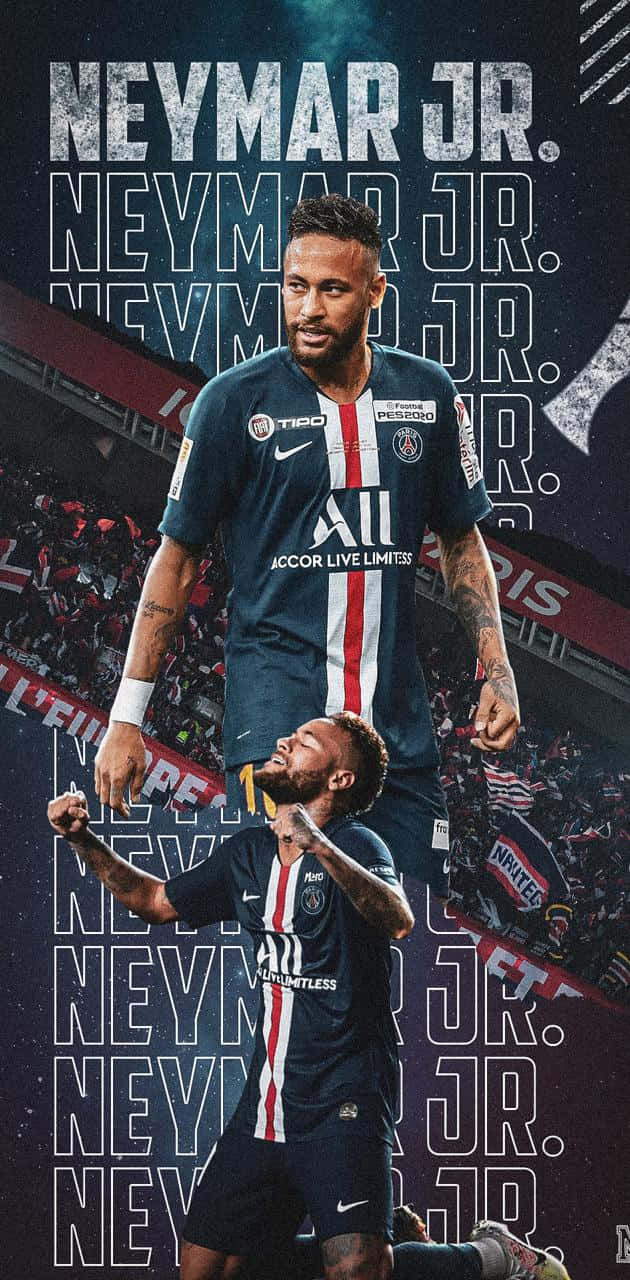 Neymar Nâng Cúp Sau Chiến Thắng Không Thể Tin Nổi Hình nền