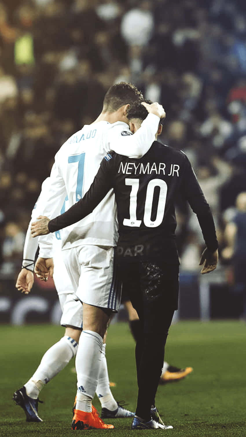 Neymar ôm đối thủ iPhone Hình nền