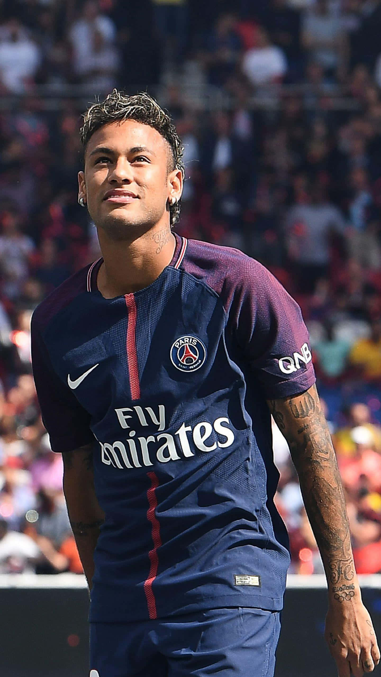 Neymar tỏa sáng trên sân bóng Hình nền