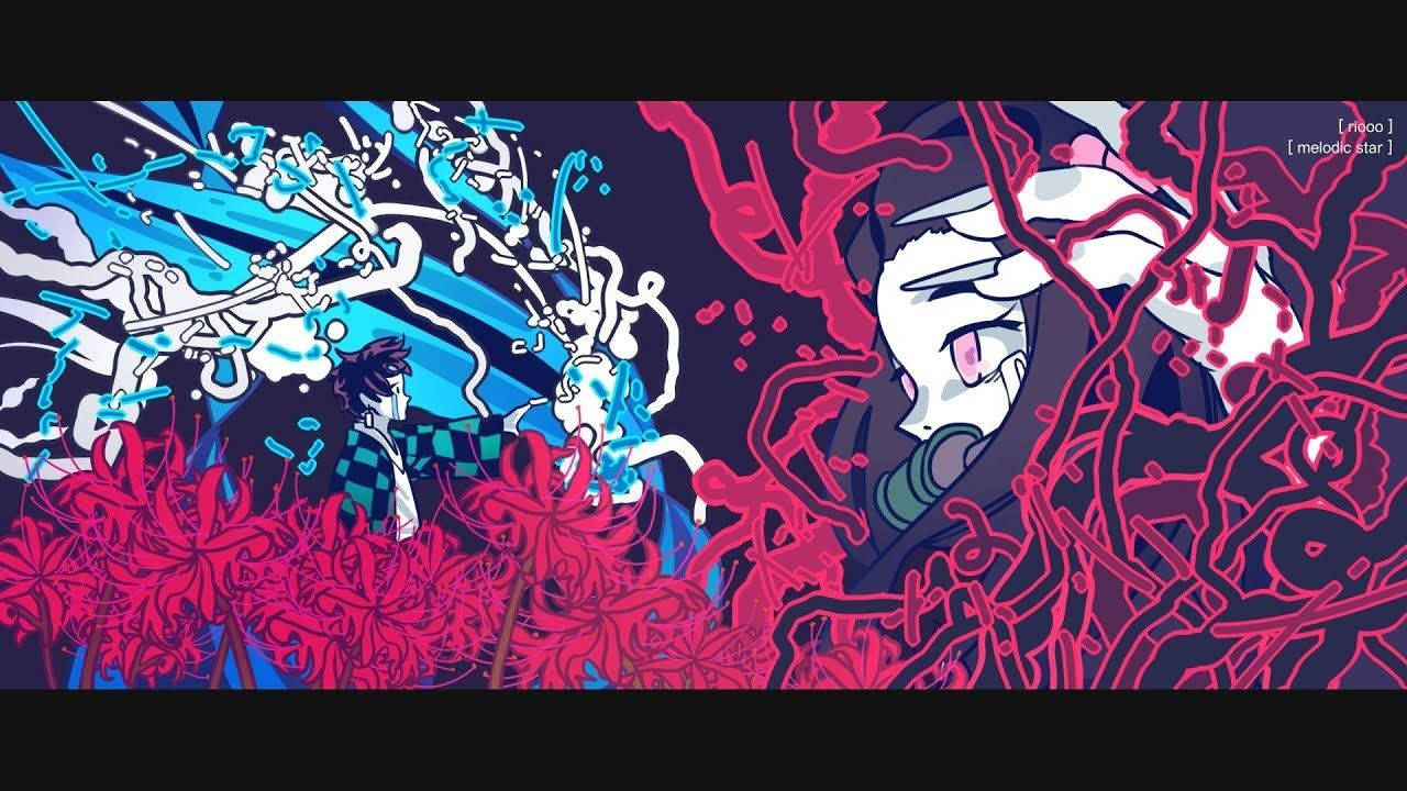 Nezuko và Tanjiro, Thanh Gươm Diệt Quỷ Hình nền
