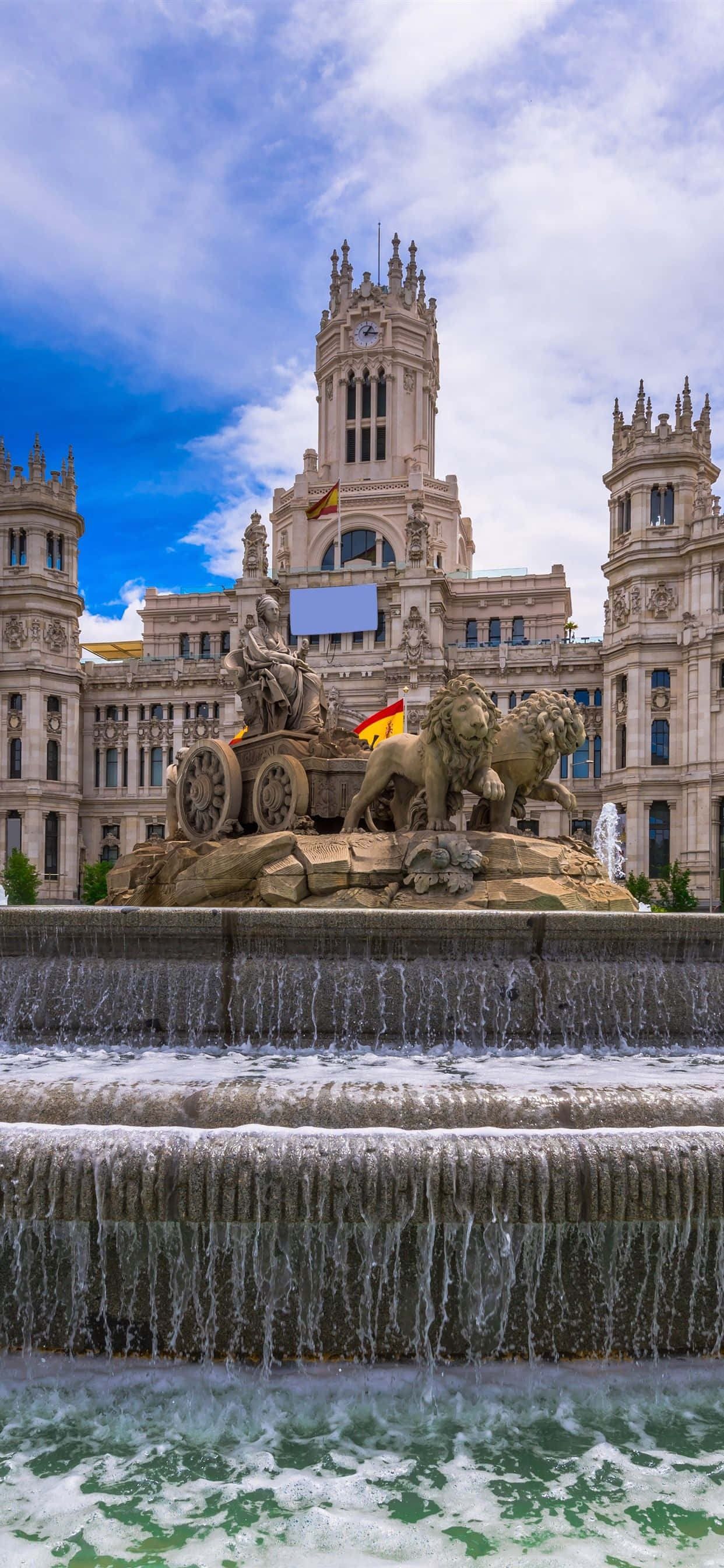Ngắm hoàng hôn mê hoặc ở Barcelona, Tây Ban Nha Hình nền