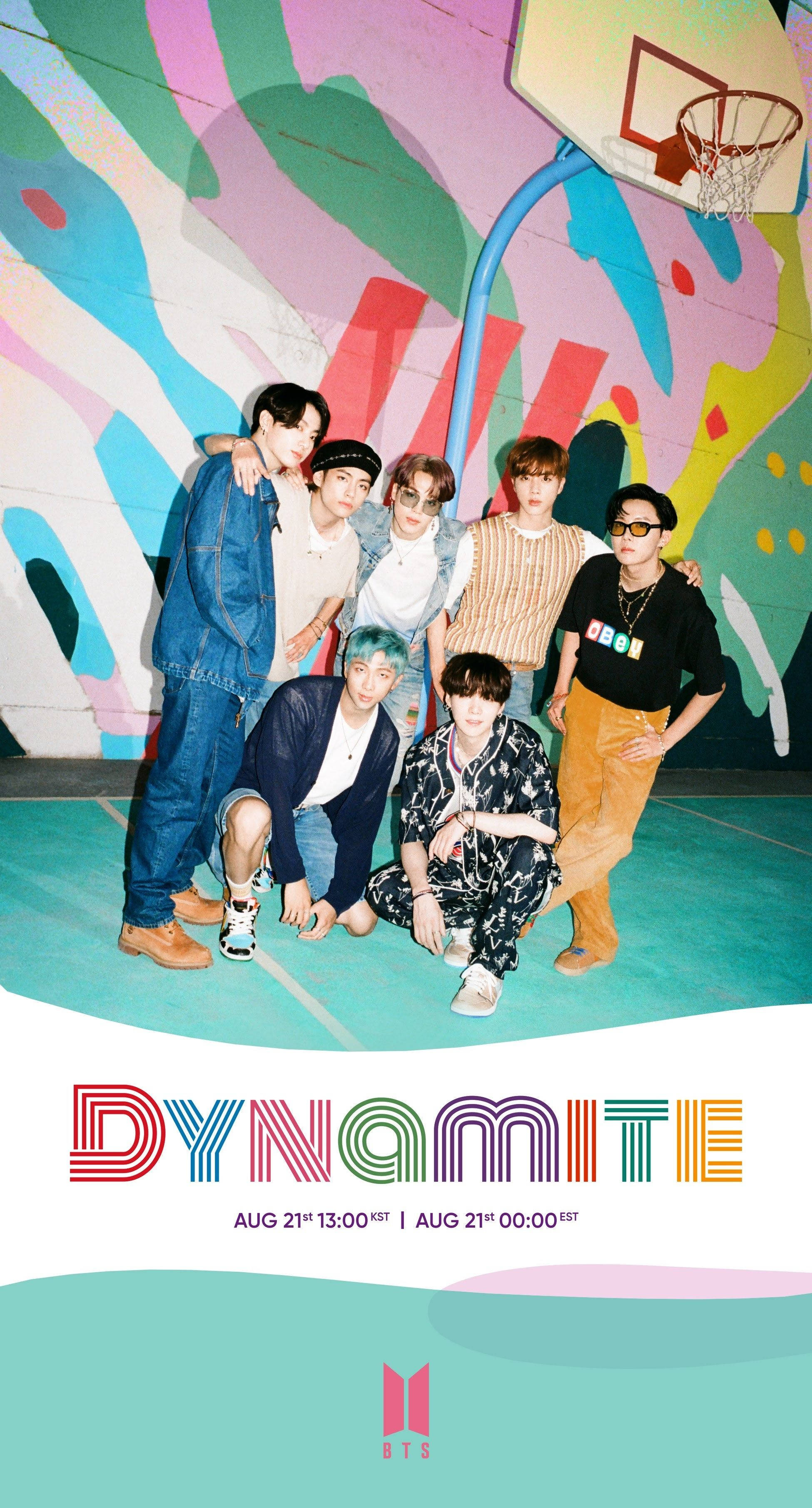 Ngày phát hành chính thức BTS Dynamite Hình nền