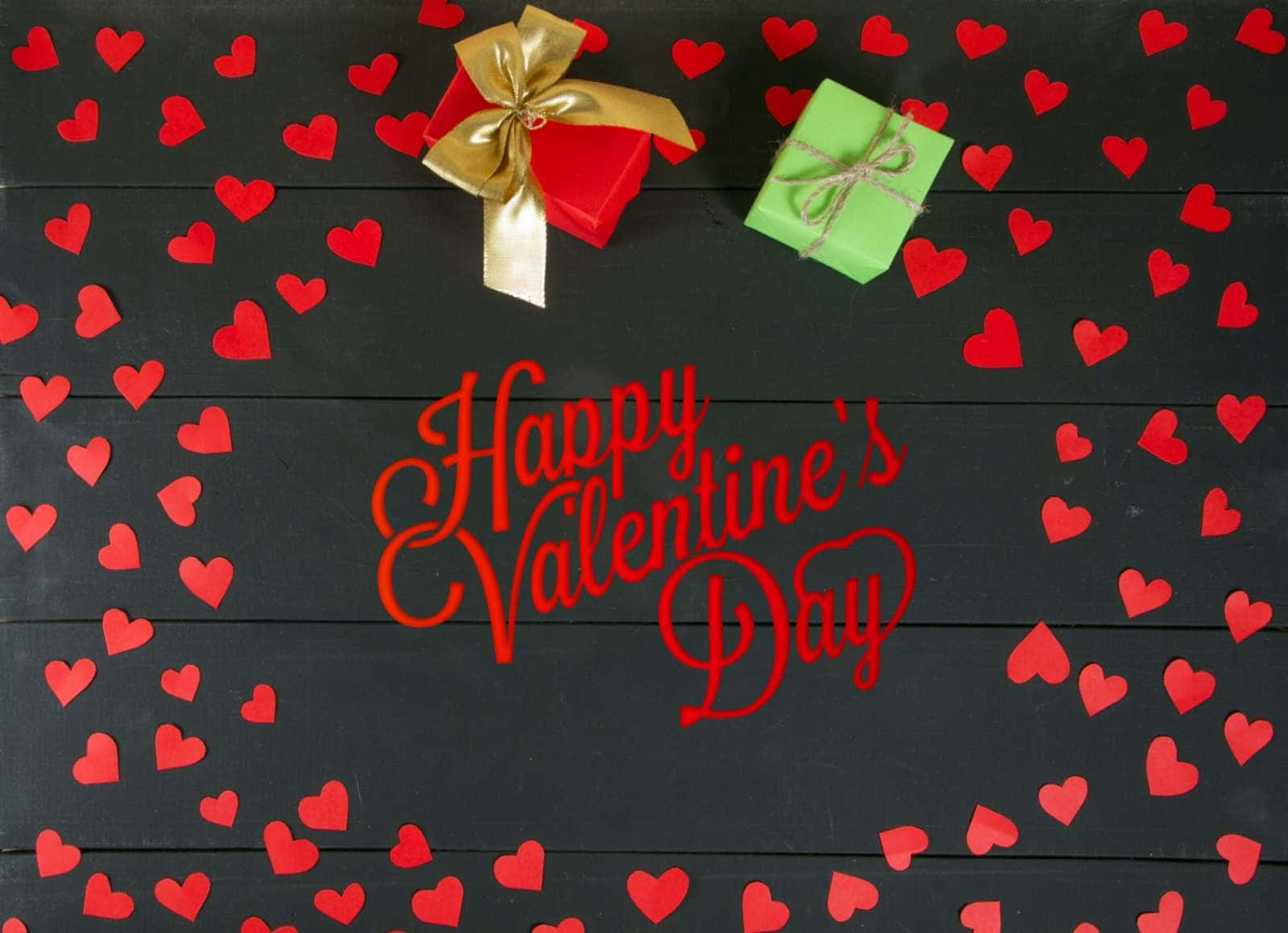 Ngày Valentine Hạnh Phúc Dễ Thương