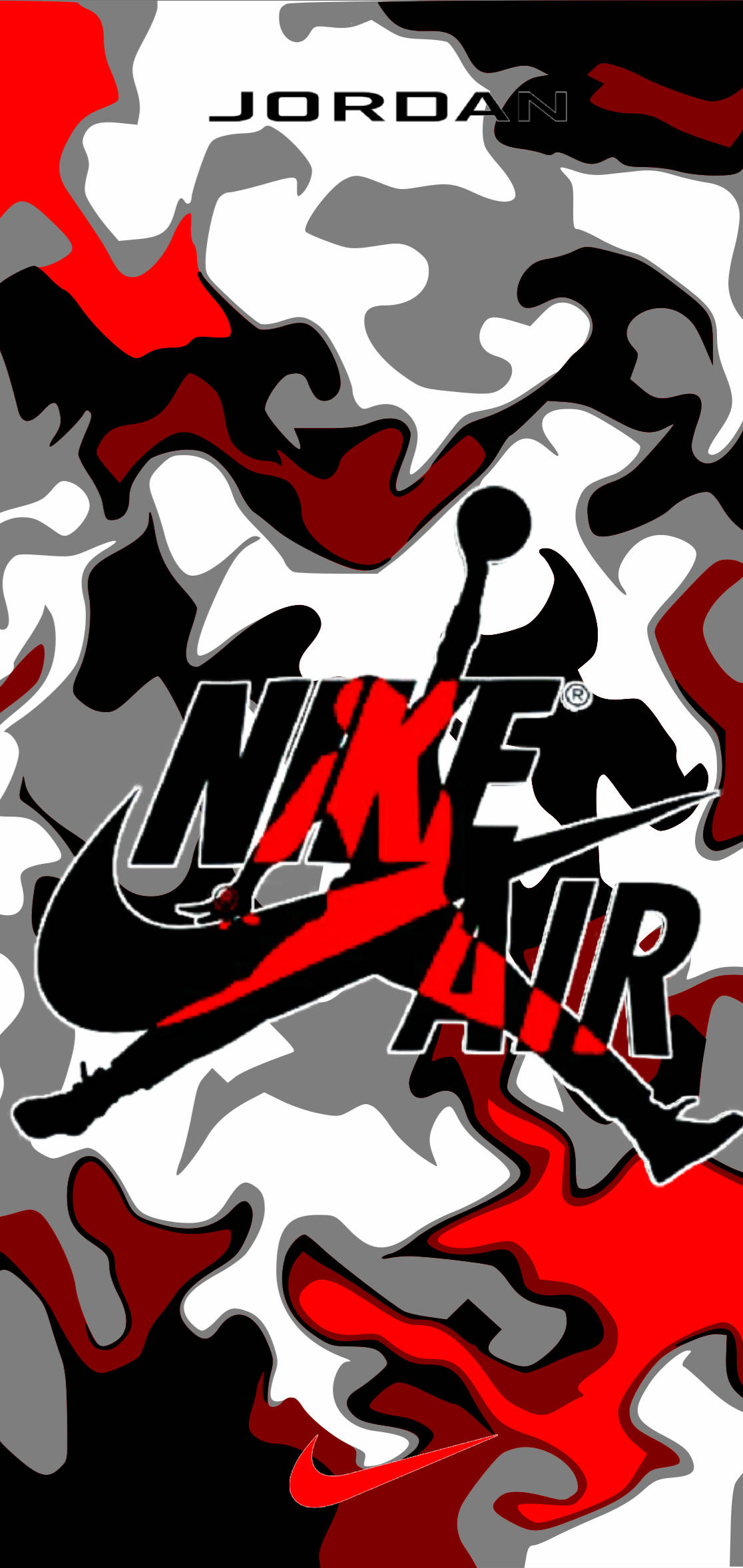 Nghệ Sĩ Sáng Tạo Bức Tranh Tường Graffiti Độc Đáo Lấy Cảm Hứng Từ Nike Hình nền
