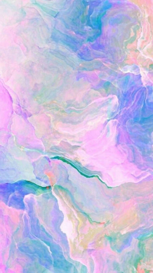 Nghệ Thuật Cẩm Thạch Pastel Neon Hình nền