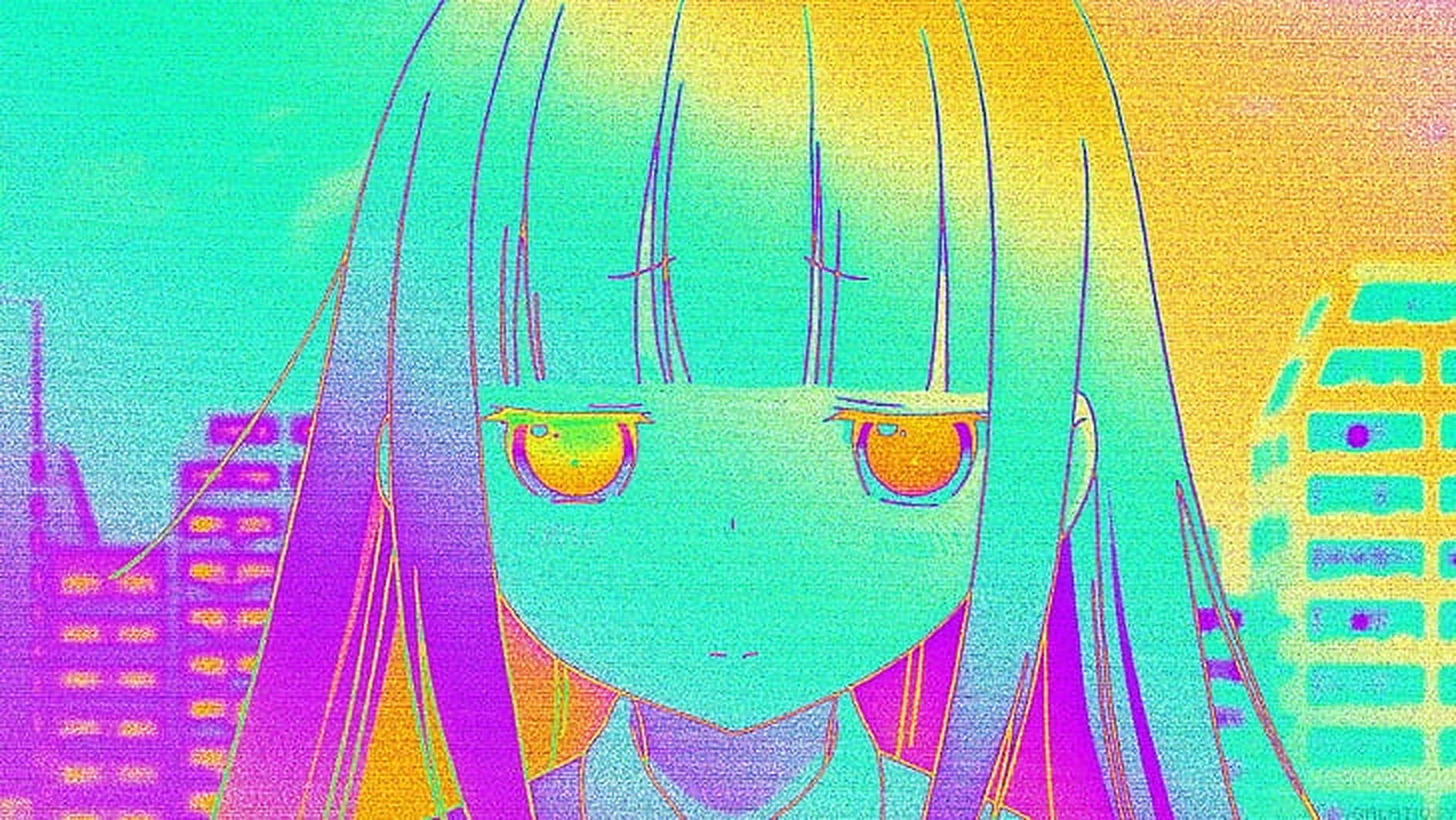 Nghệ thuật cô gái anime thẩm mỹ Hình nền
