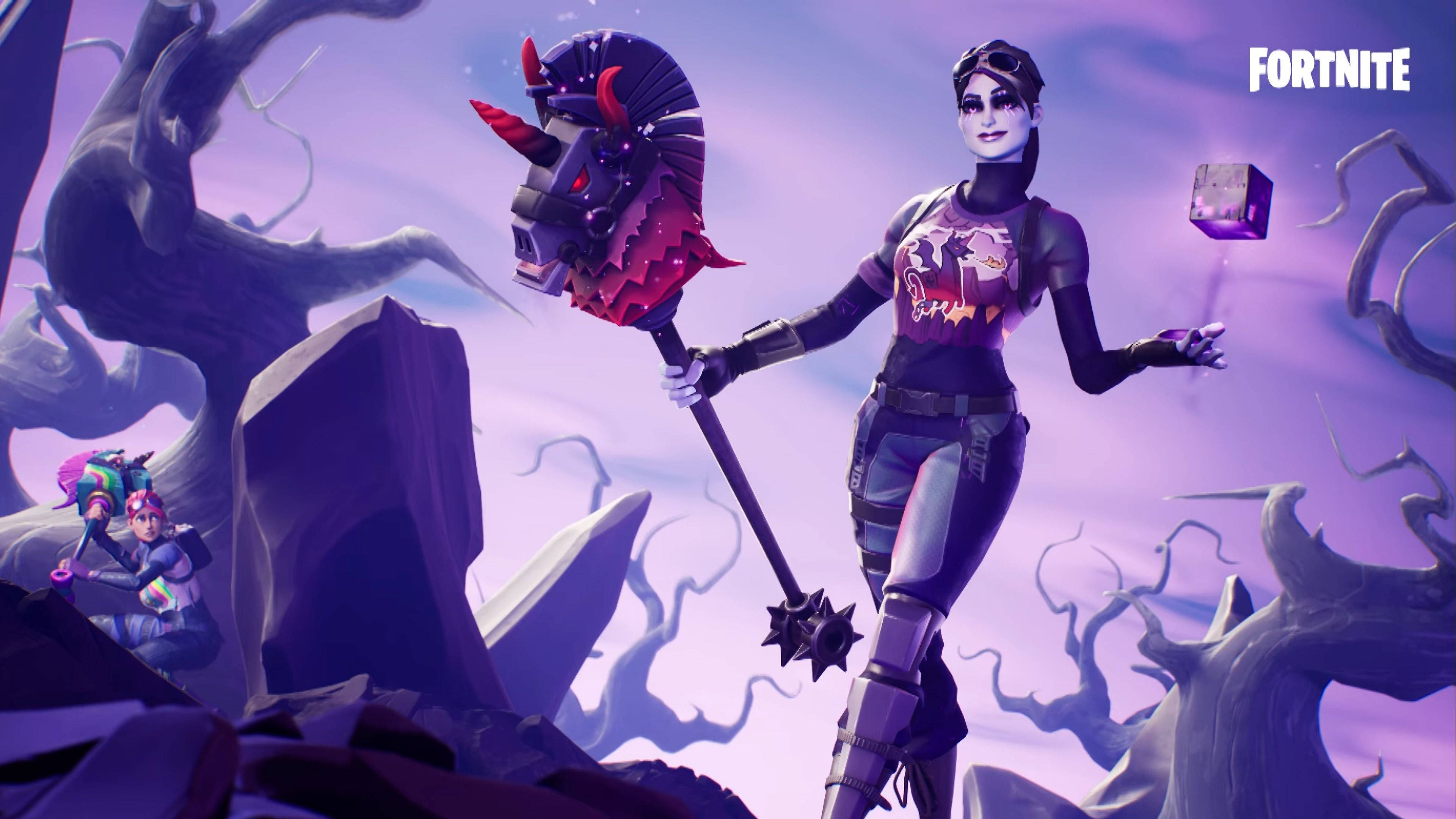 Nghệ thuật Fortnite Dark Bomber ấn tượng Hình nền