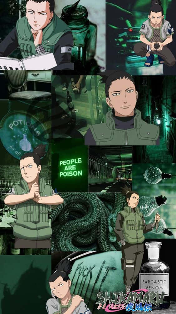 Nghệ thuật ghép hình Shikamaru Hình nền